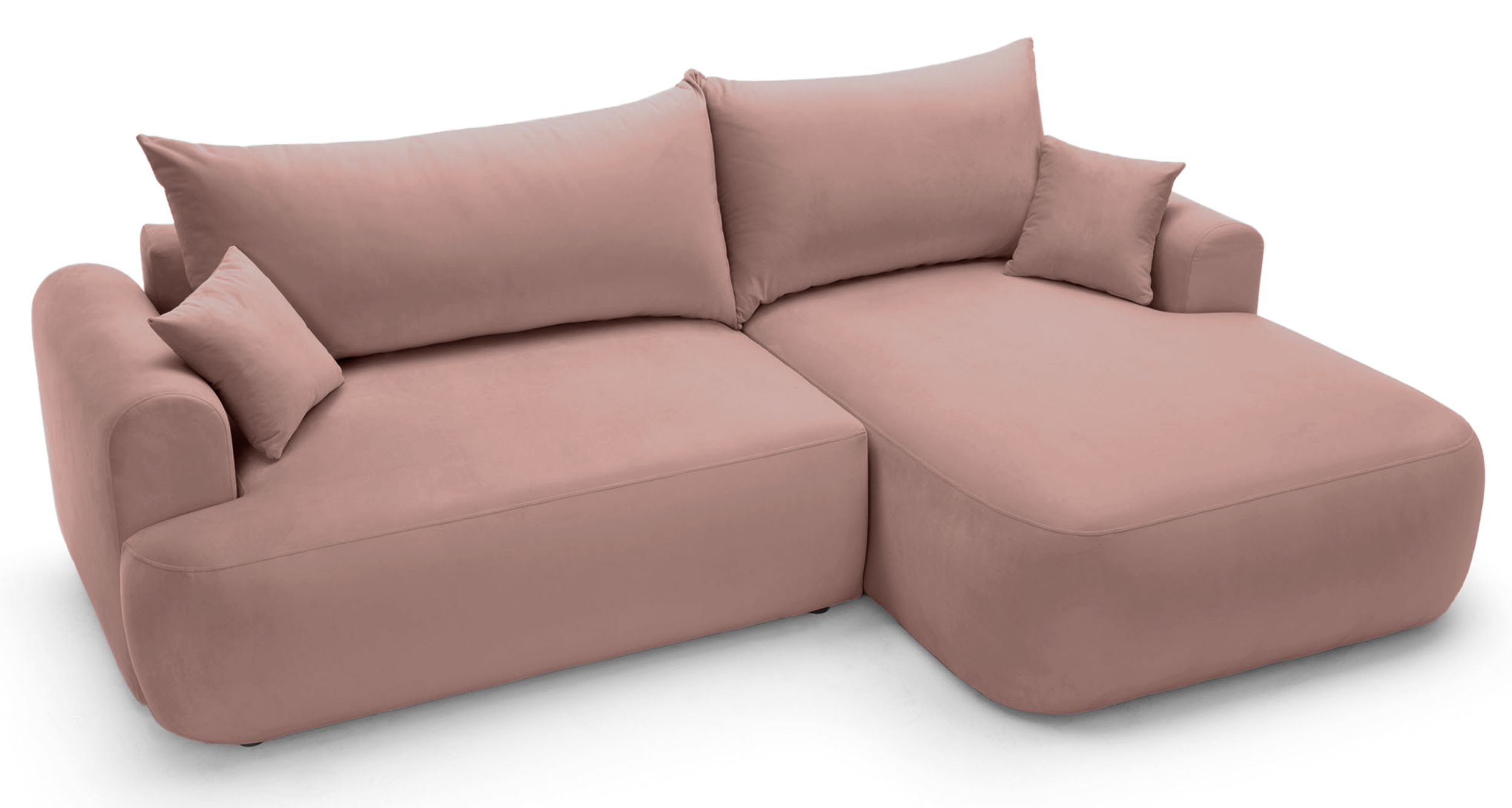 selsey-ovo-ecksofa-mit-schlaffunktion-l-f-rmig-rechts-mit-stauraum-hellrosa-samt image 4