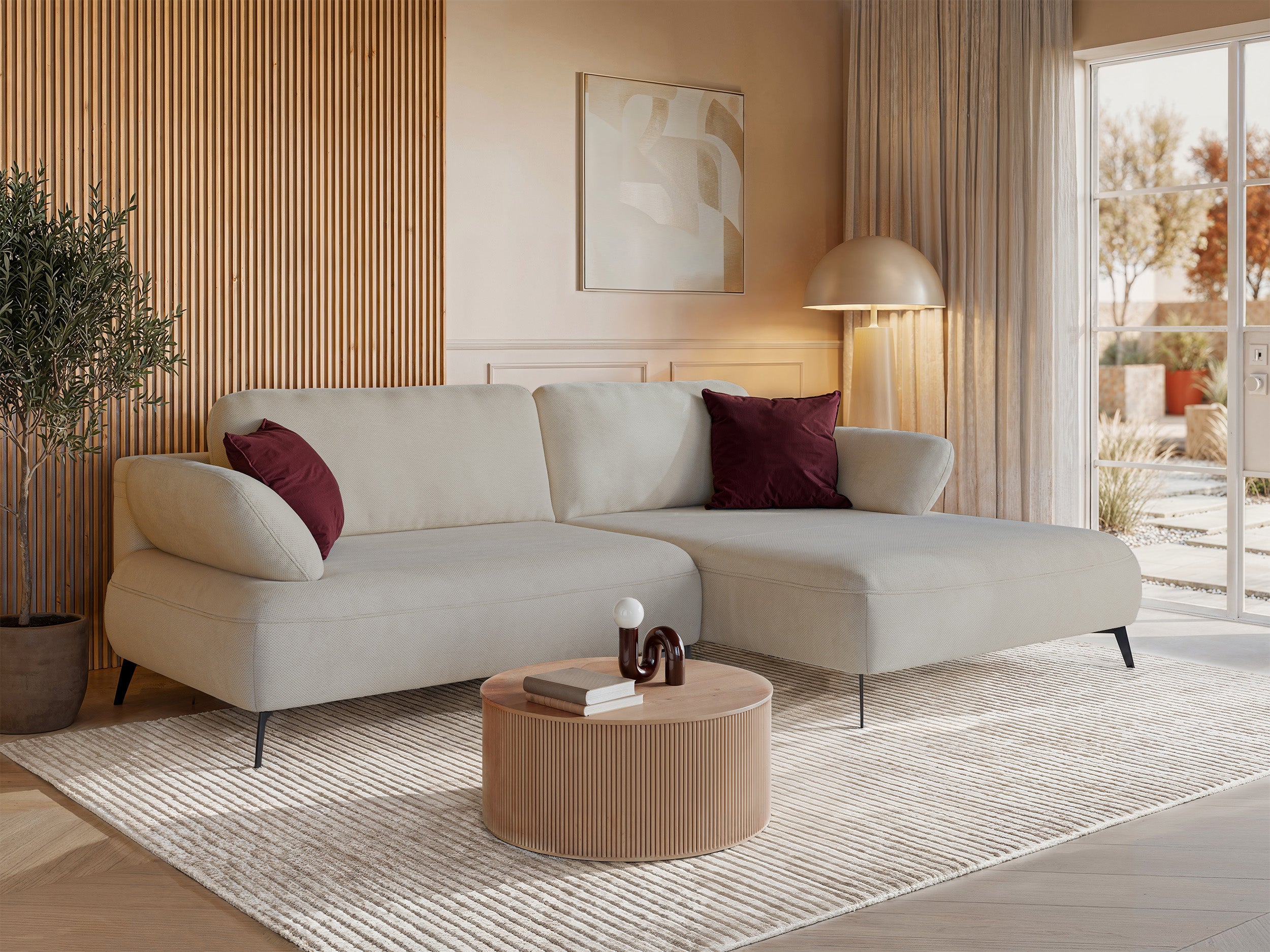 selsey-avolla-ecksofa-l-form-rechts-beige-hydrophobes-chenille-mit-schlaffunktio image 2