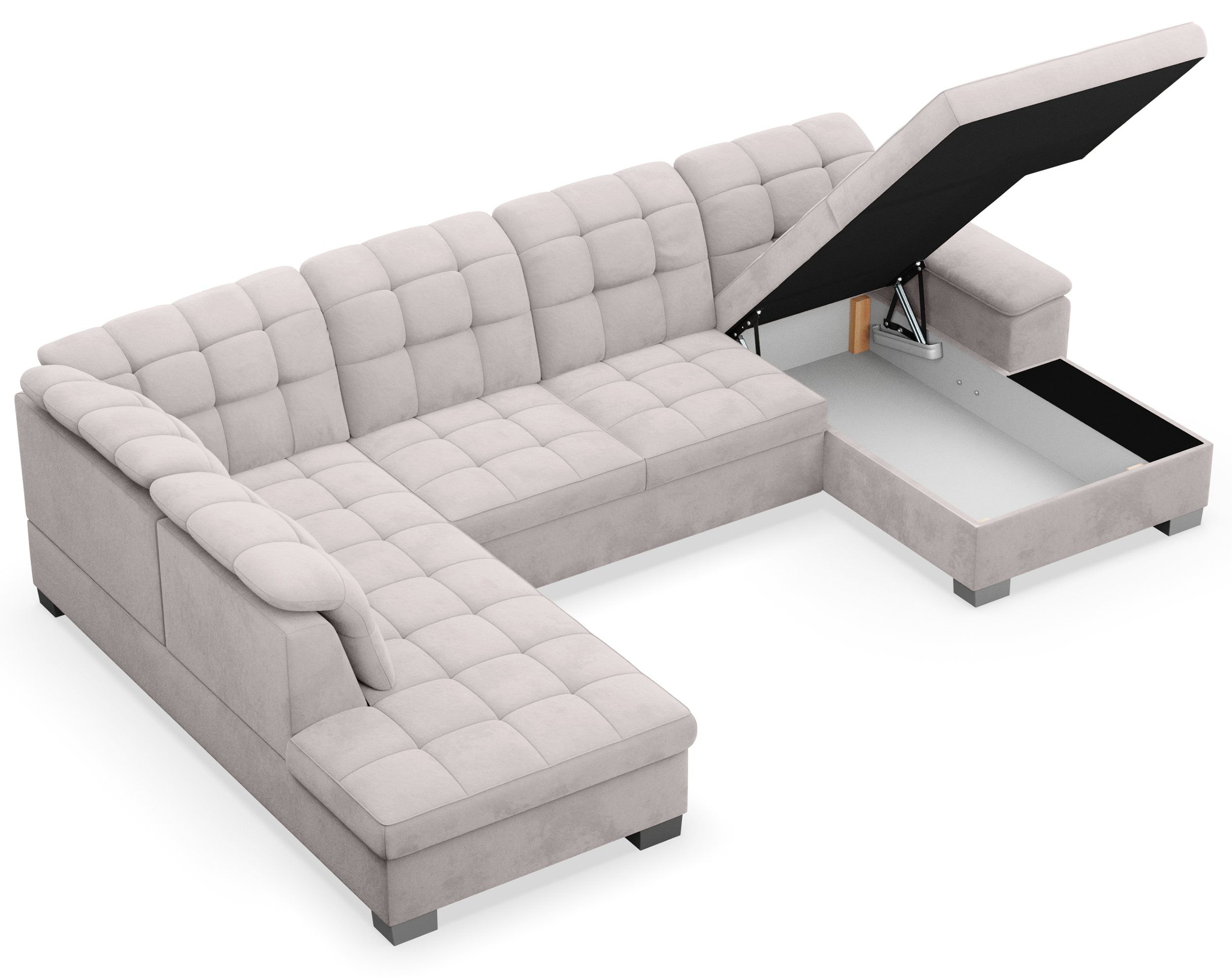 selsey-jamaal-ecksofa-u-form-rechts-mit-schlaffunktion-und-stauraum-hellgrau-sam image 6