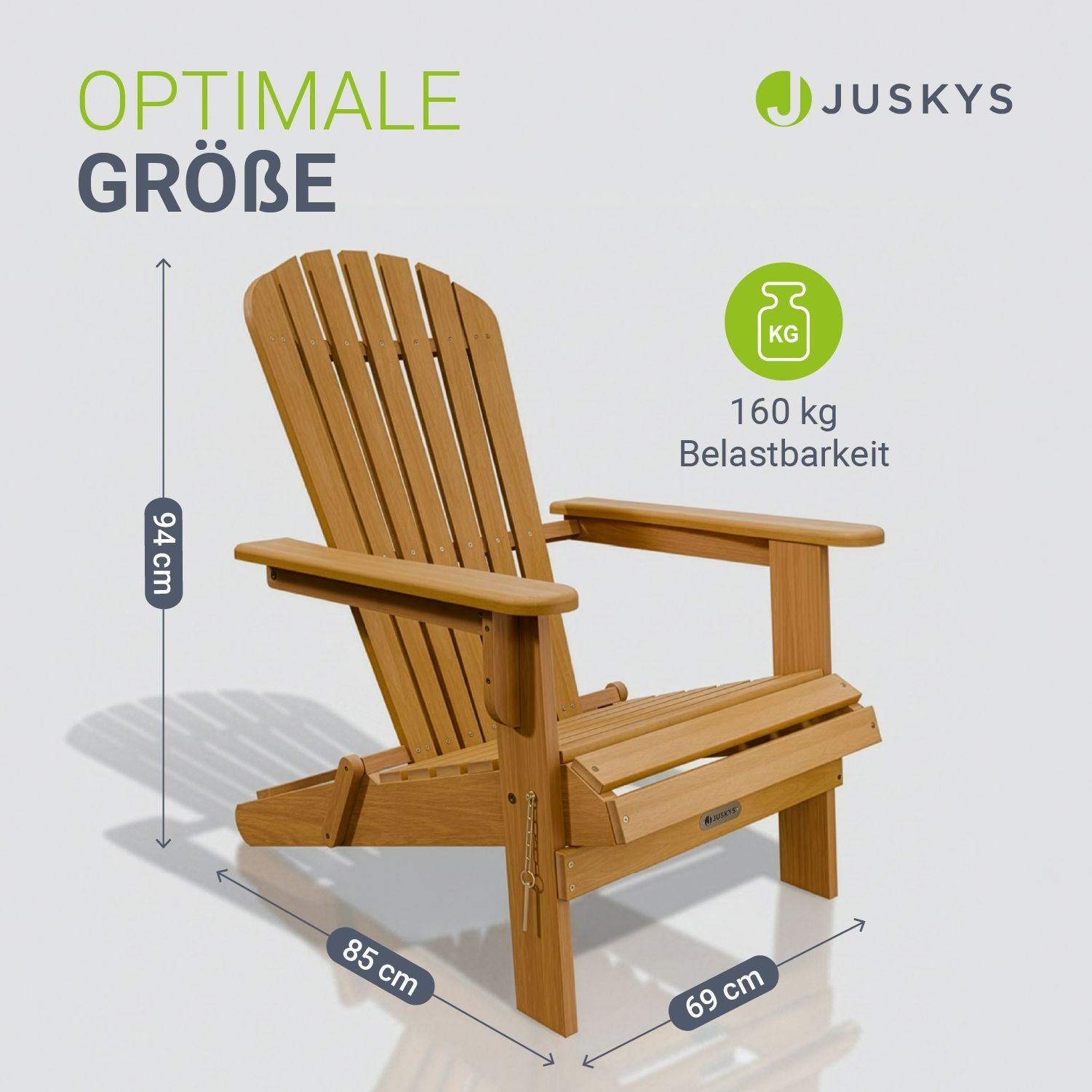 juskys-korfu-gartenliegestuhl-klappbar-akazienholz-85x69x94-cm image 5