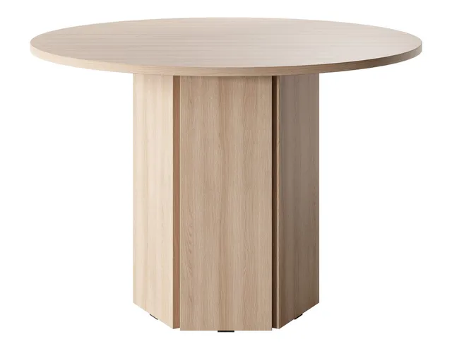 selsey-hexa-runder-tisch-110-cm-eiche-lindberg-sechseckfu image 1