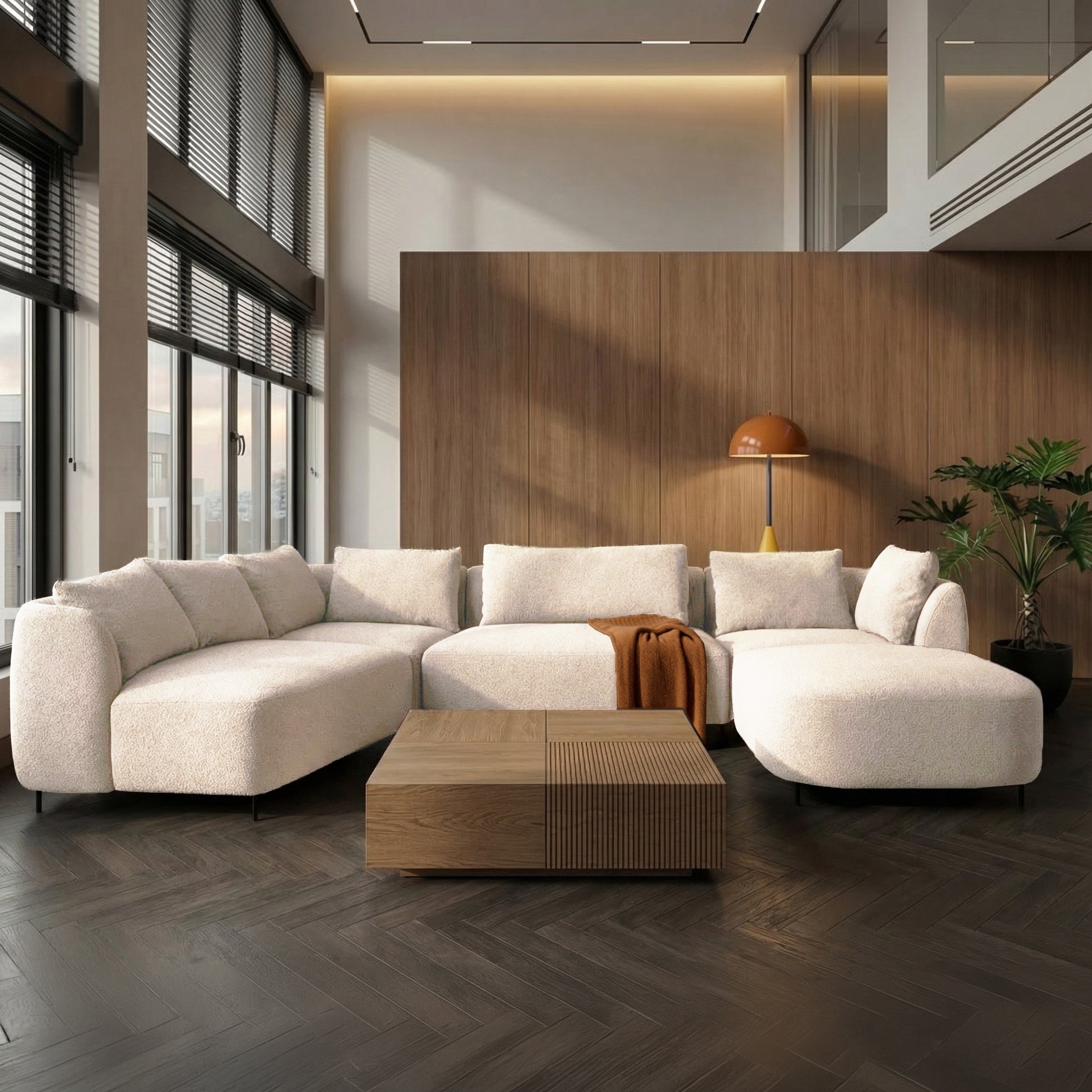 selsey-lanomi-u-form-ecksofa-modular-links-creme-boucl image 2