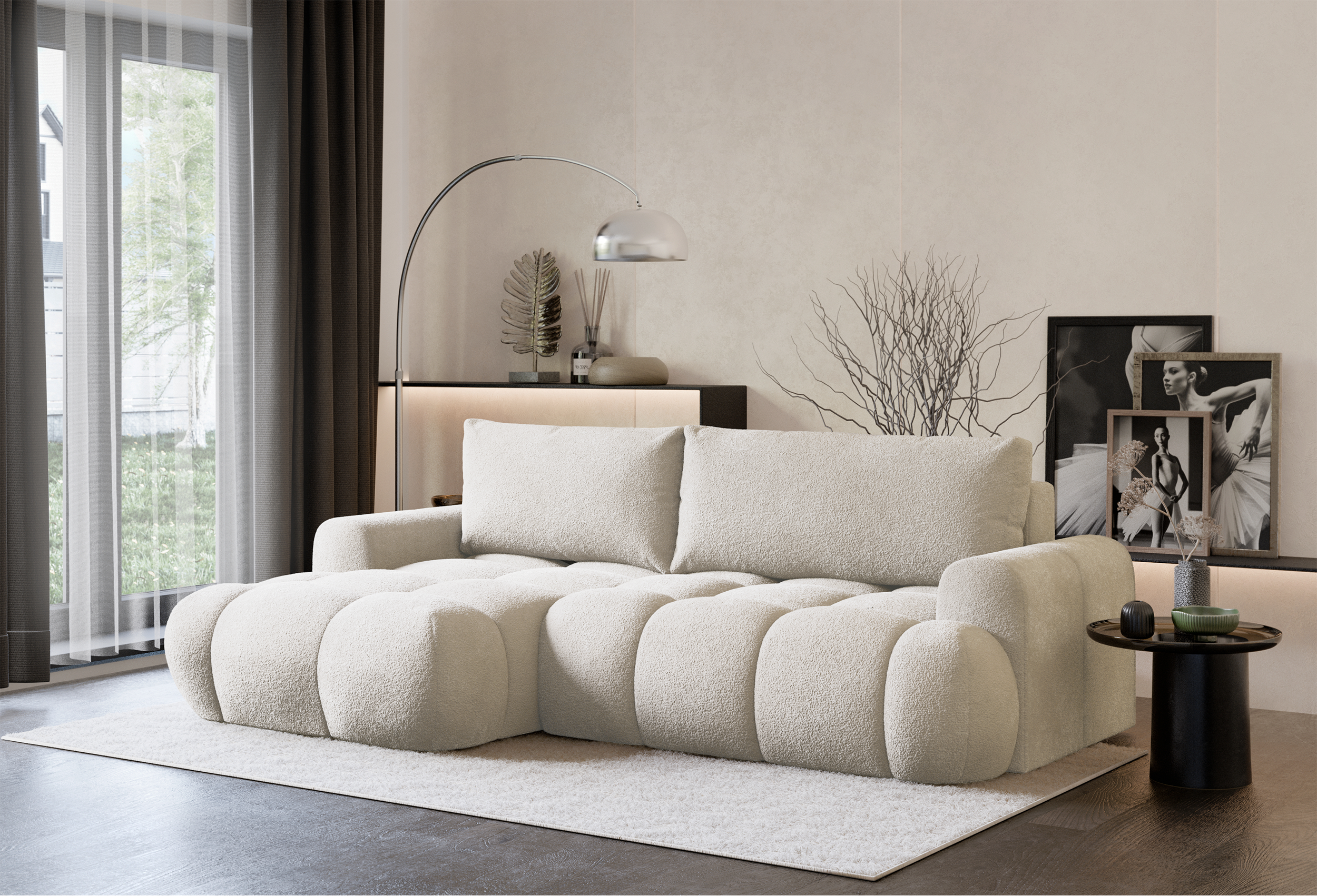 selsey-ombo-mini-ecksofa-mit-schlaffunktion-l-links-cremefarbenes-boucl-mit-stau image 4