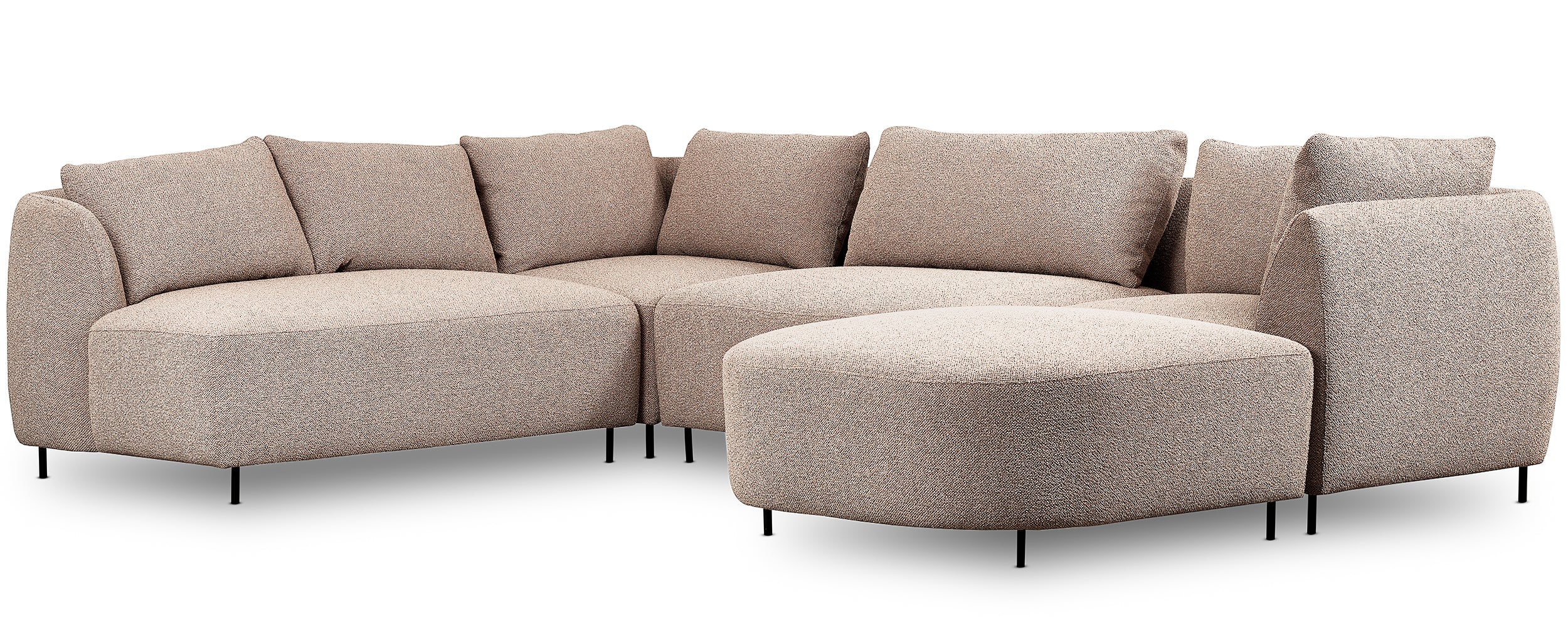 selsey-lanomi-ecksofa-u-f-rmig-links-modular-beiges-boucl image 3