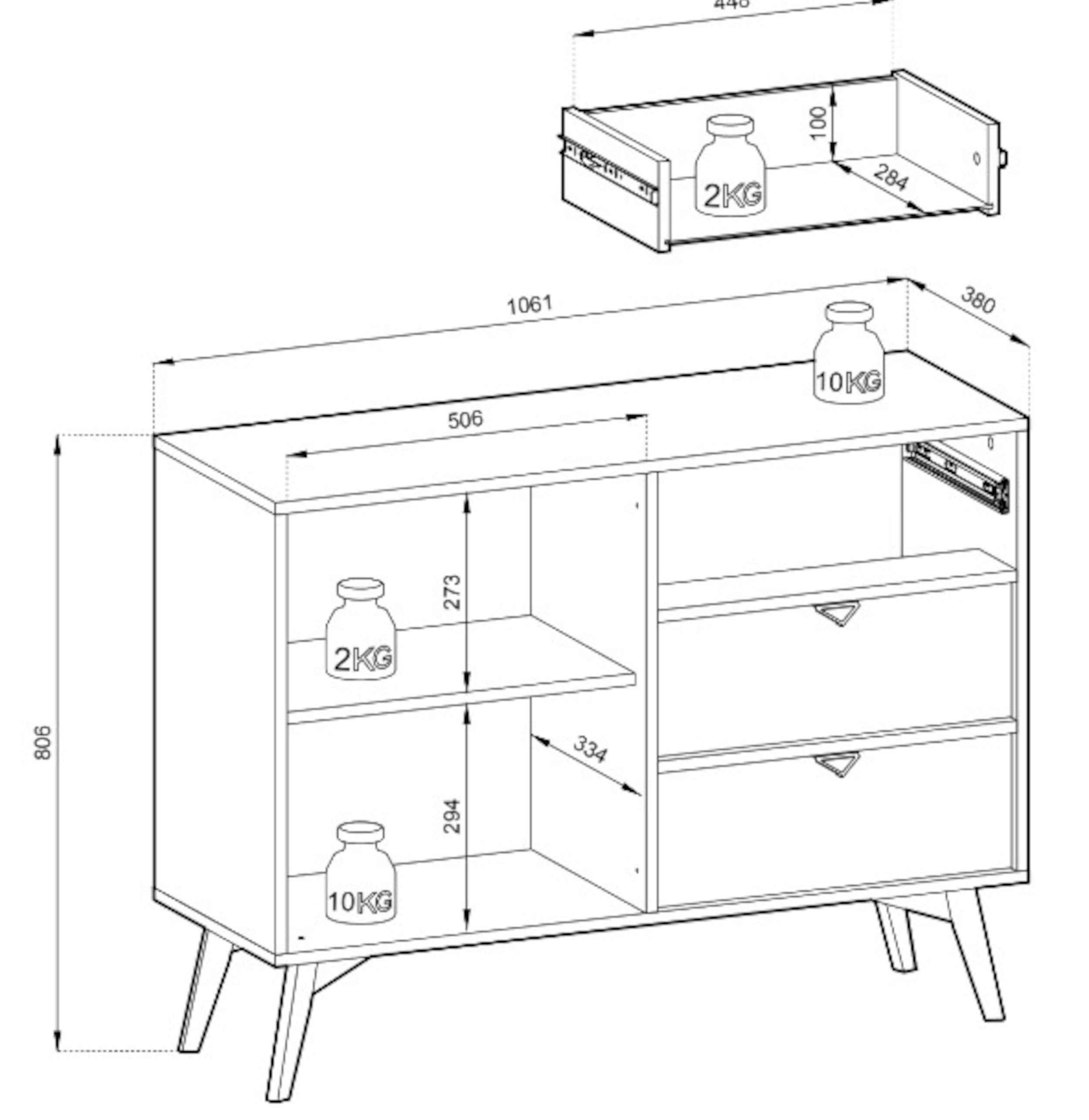 selsey-favoria-kommode-106-cm-eukalyptus-fischgr-t-mit-t-r-und-schubladen image 8