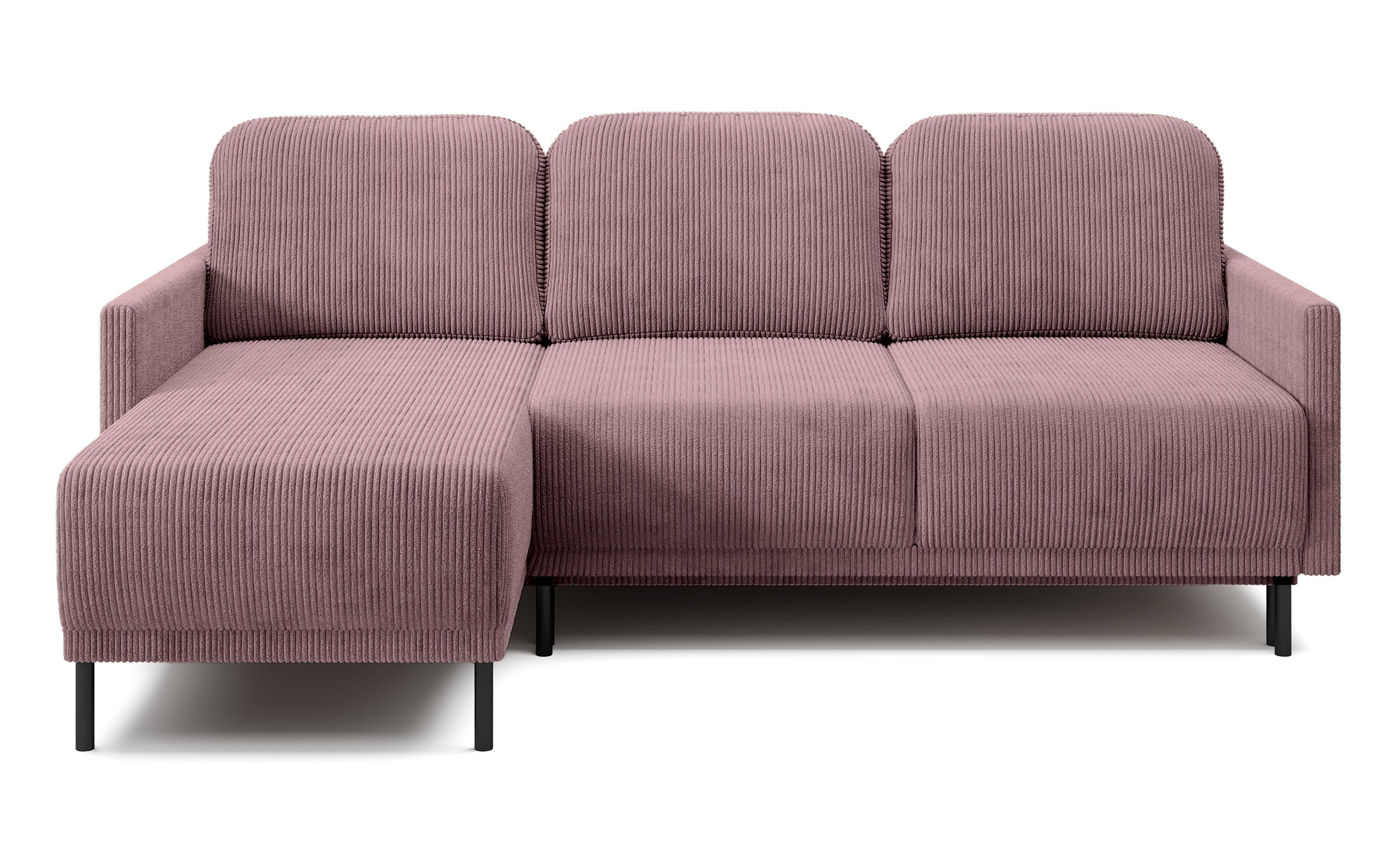 selsey-hamiel-ausziehbare-eckcouch-l-f-rmig-mit-stauraum-flieder-cordstoff-unive image 1