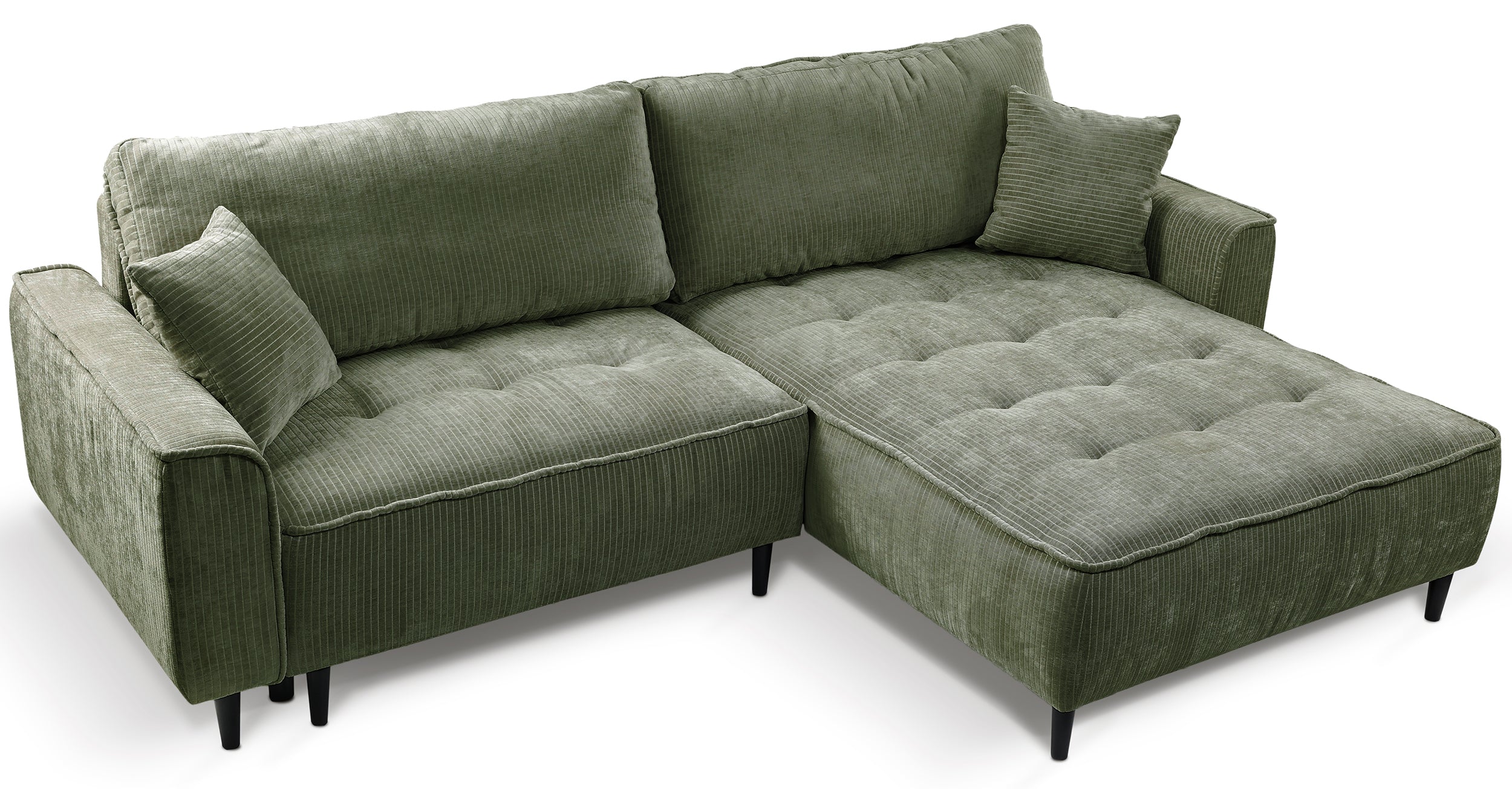 selsey-blues-ecksofa-mit-schlaffunktion-l-f-rmig-rechts-salbeigr-ner-cordstoff-m image 3