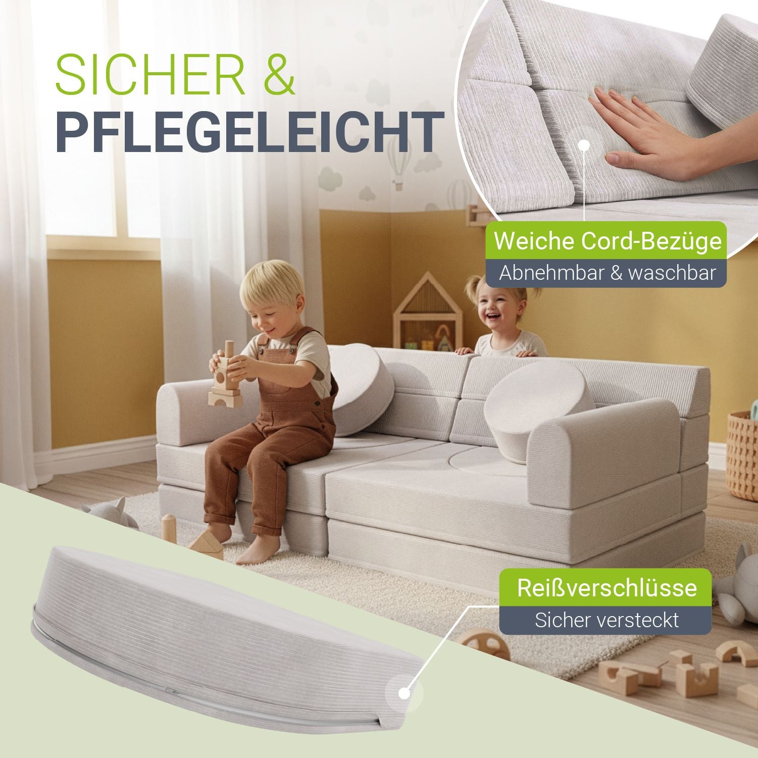 juskys-kayo-kindersofa-spielsofa-cord-beige-modular-mit-kissen image 3