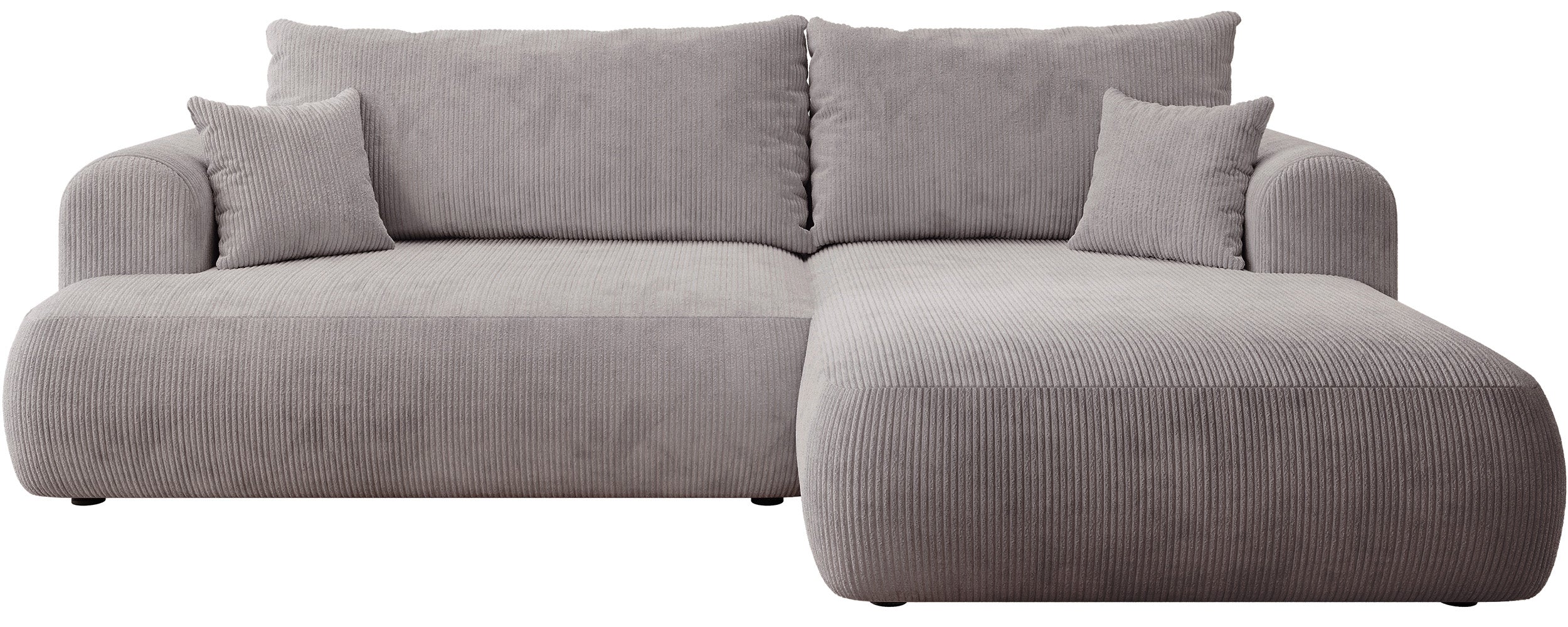 selsey-ovo-cord-ecksofa-mit-schlaffunktion-l-form-rechts-hellgrau-cord image 1
