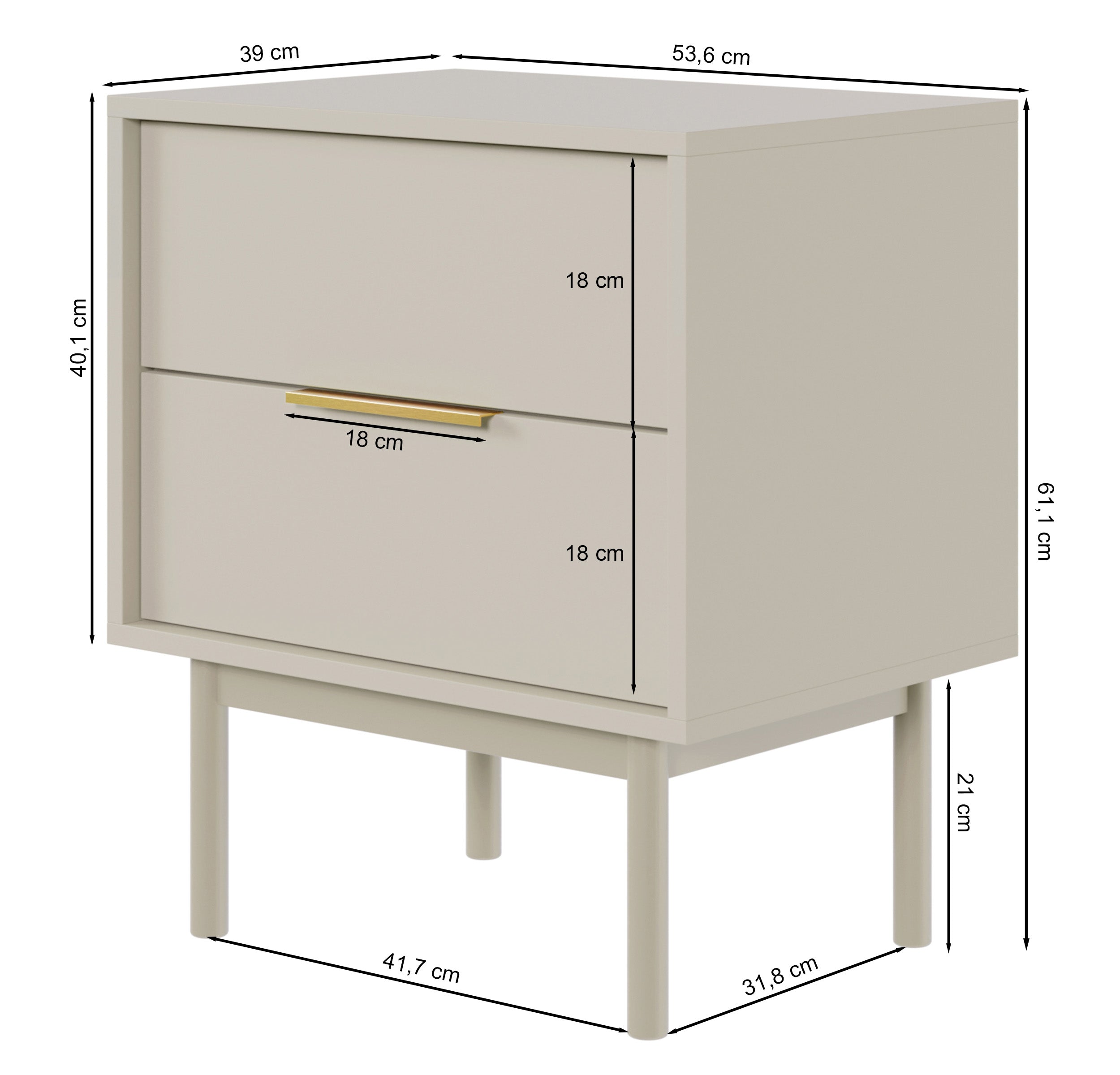 selsey-viviaro-nachttisch-mit-2-schubladen-54-cm-kaschmir image 8