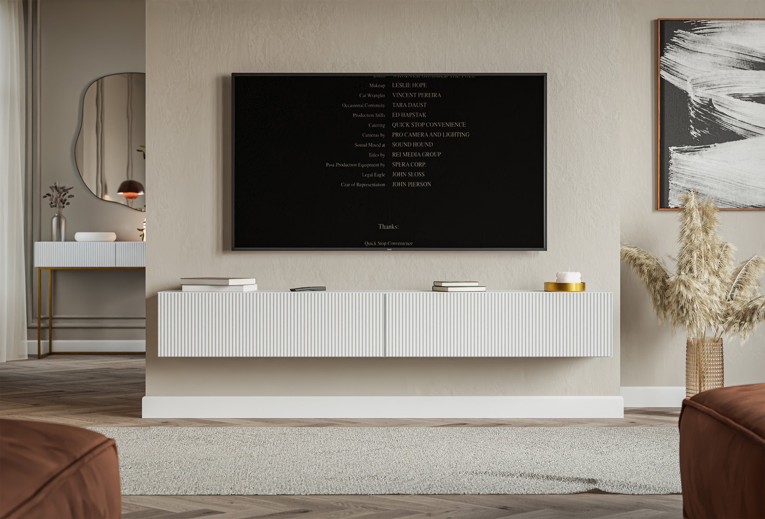 selsey-veldio-h-ngender-tv-schrank-200-cm-wei-2-t-ren-rillenfront image 3