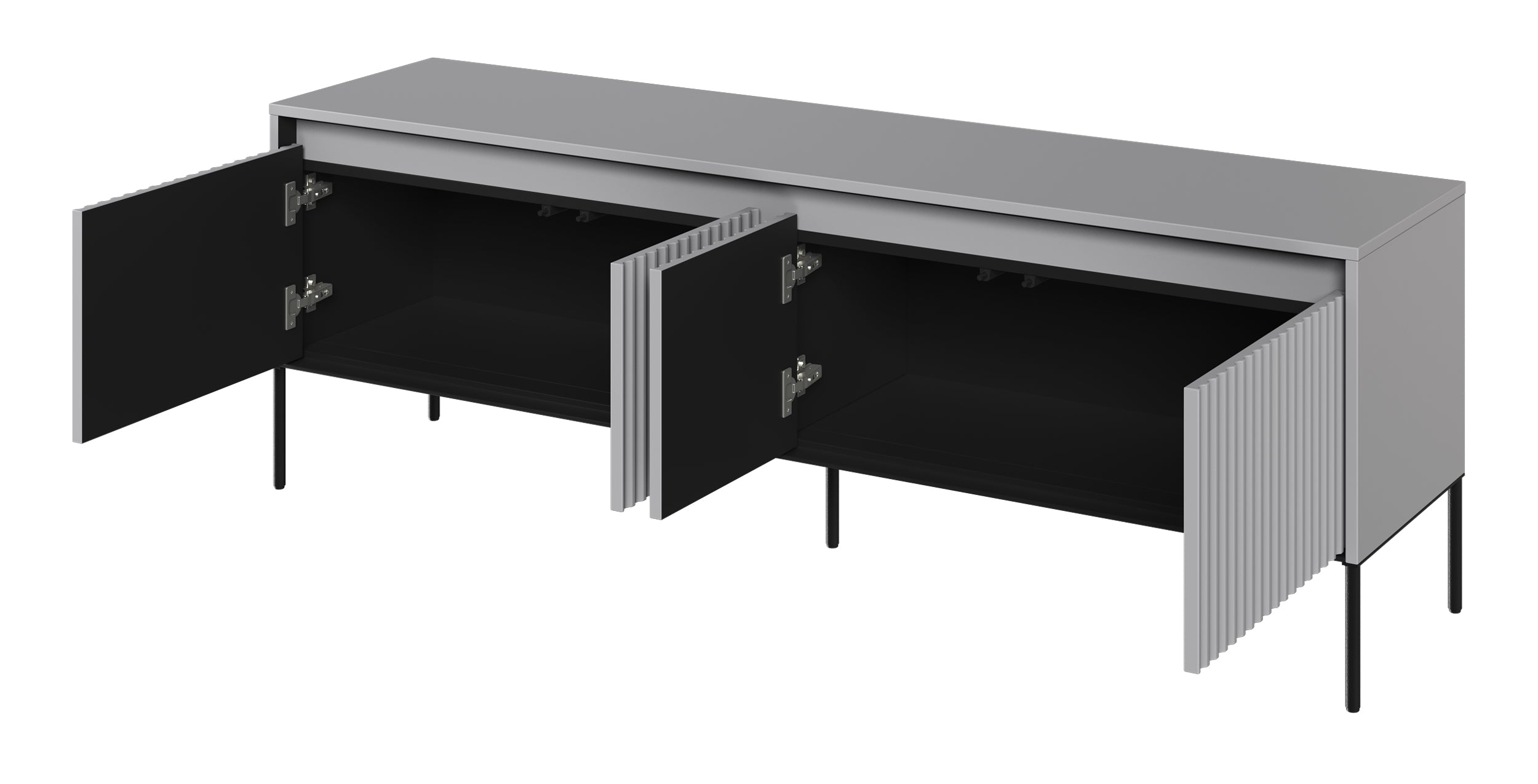 selsey-tv-schrank-trend-167-cm-mit-led-grau image 4