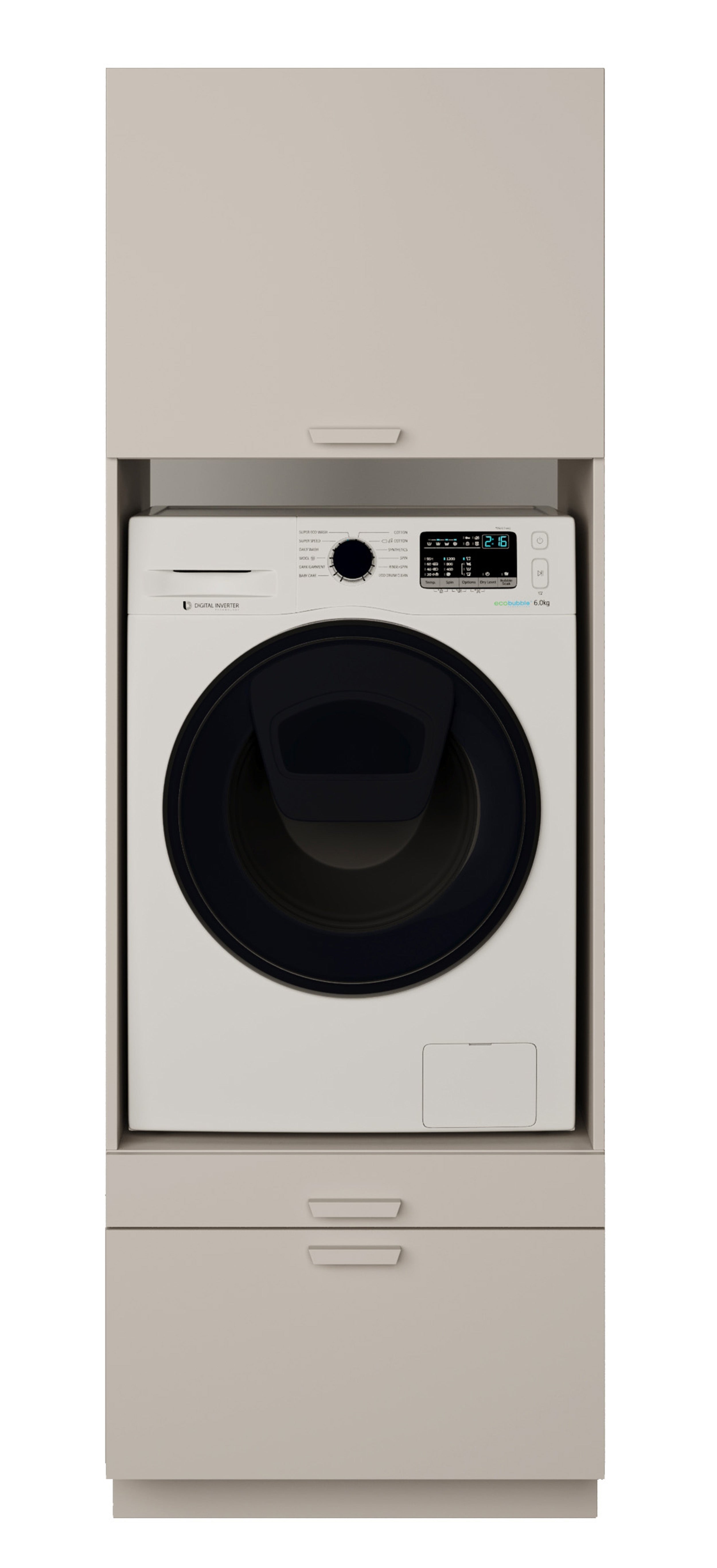 selsey-holv-waschmaschinenschrank-68-cm-kaschmir-mit-schublade-und-regal image 4