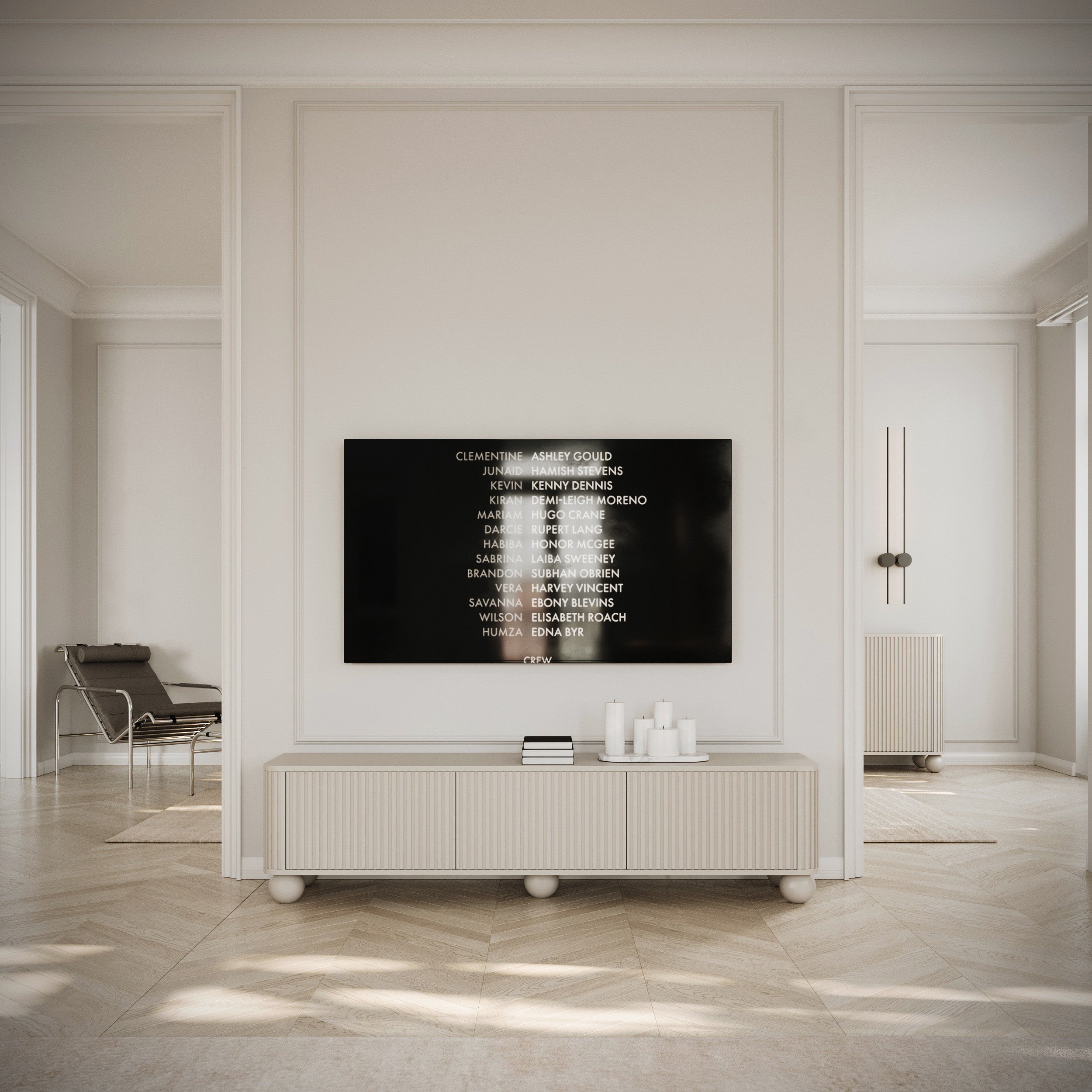 selsey-arvello-tv-schrank-dreit-rig-163-cm-auf-kugelf-en-sandbeige-mit-rillen image 3