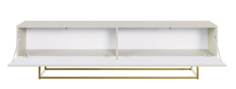 selsey-veldio-tv-schrank-175-cm-mit-gefr-ster-front-grau-beige-mit-goldenen-bein image 5