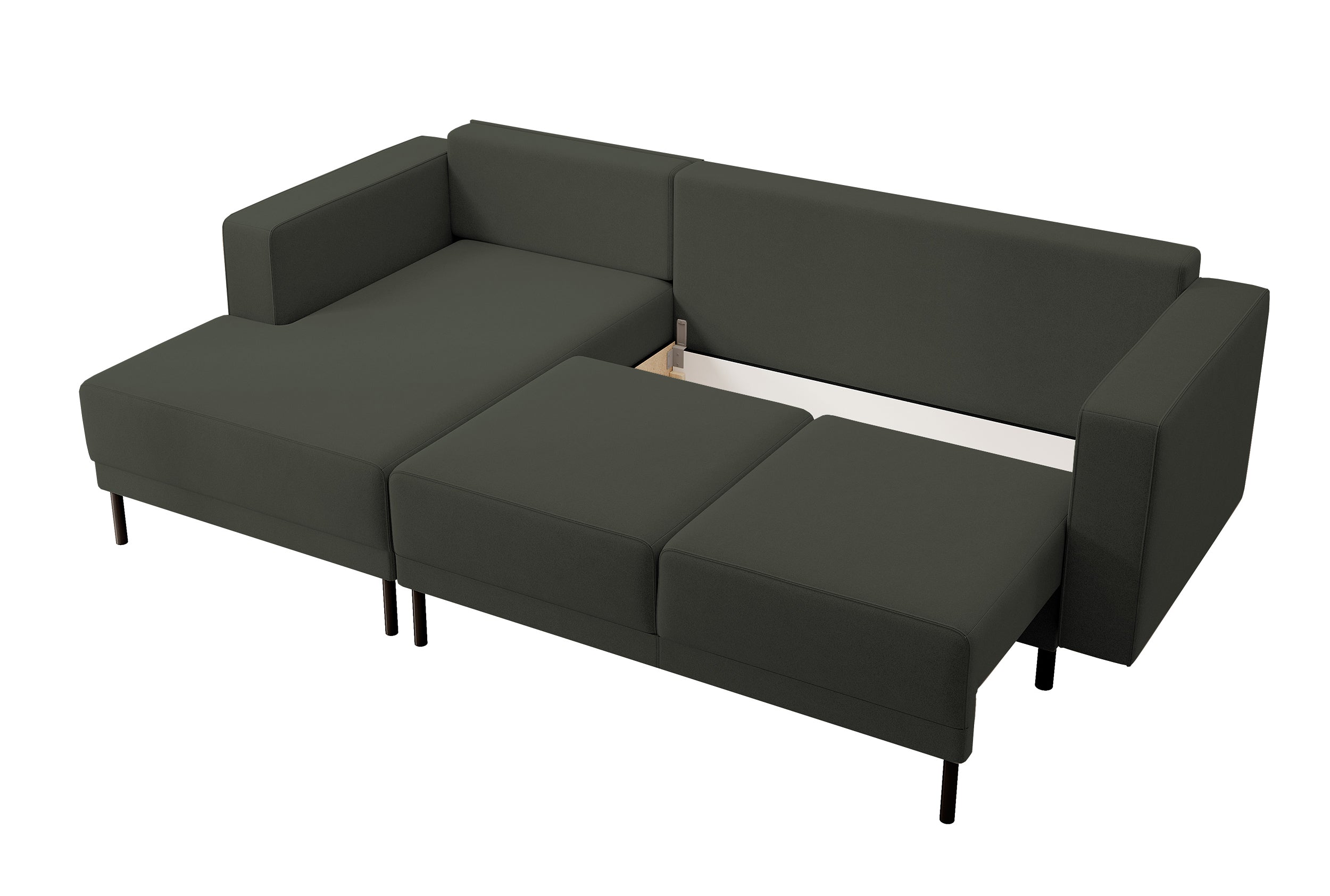 selsey-rodario-mini-ecksofa-mit-schlaffunktion-l-links-olivgr-n-samt image 6