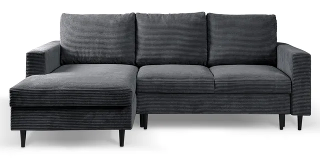 selsey-nalika-ecksofa-mit-schlaffunktion-l-form-linksseitig-dunkelgrau-cord-mit- image 1
