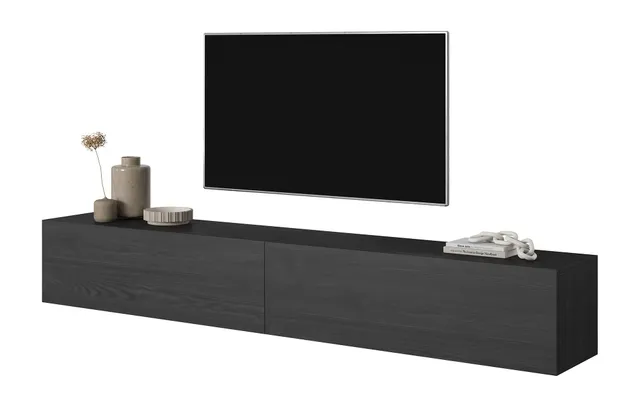 selsey-bisira-tv-schrank-200-cm-schwarze-esche image 1