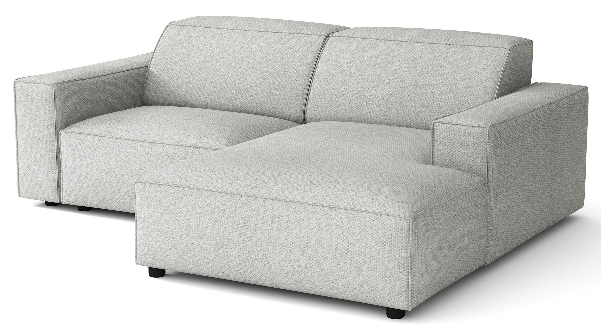 selsey-sellmo-modulares-ecksofa-l-f-rmig-rechts-hellgrau-hydrophobes-chenille image 3