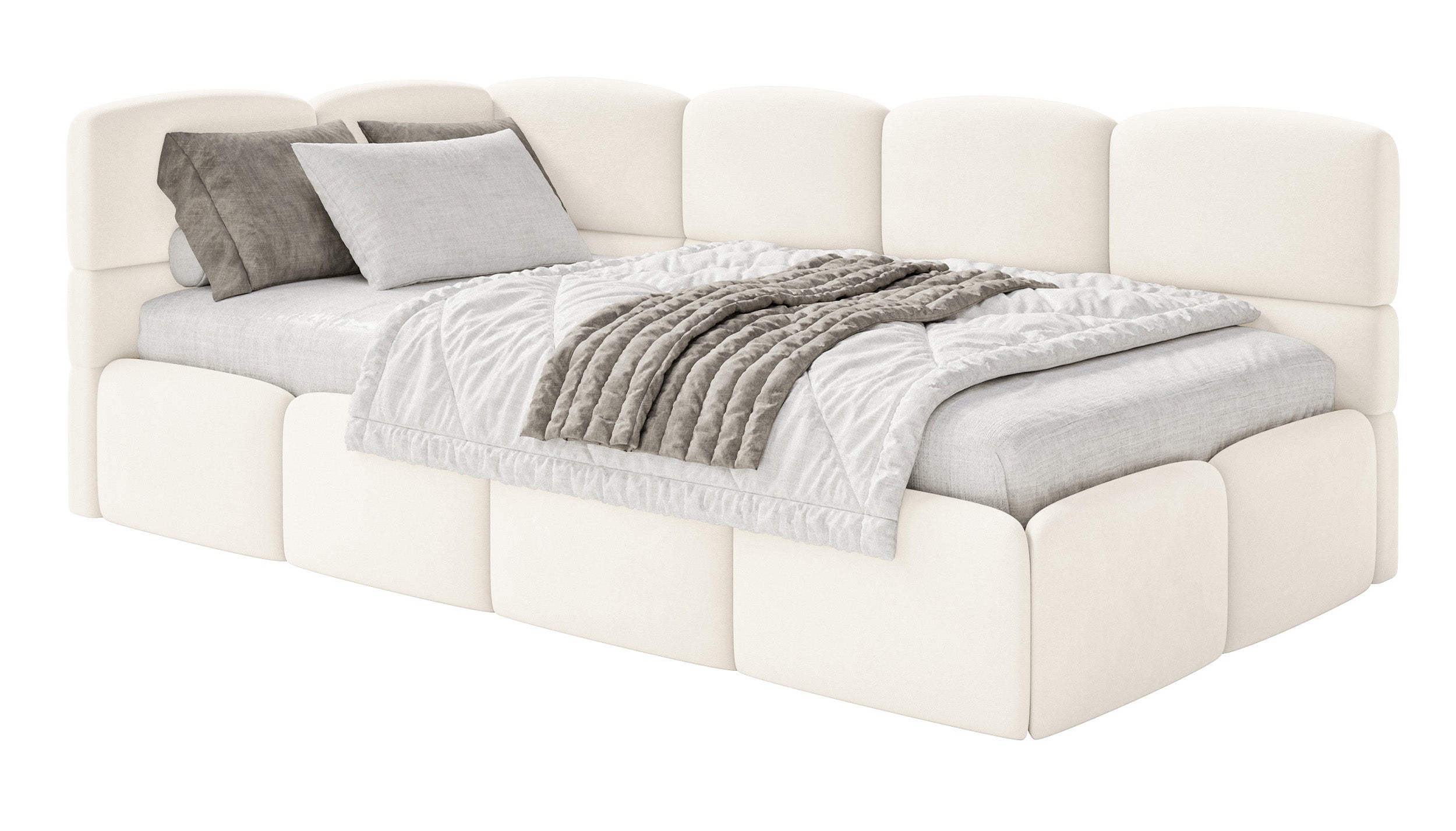 selsey-cloudy-jugendbett-90x200-cm-linksseitig-mit-matratze-und-bettkasten-creme image 1