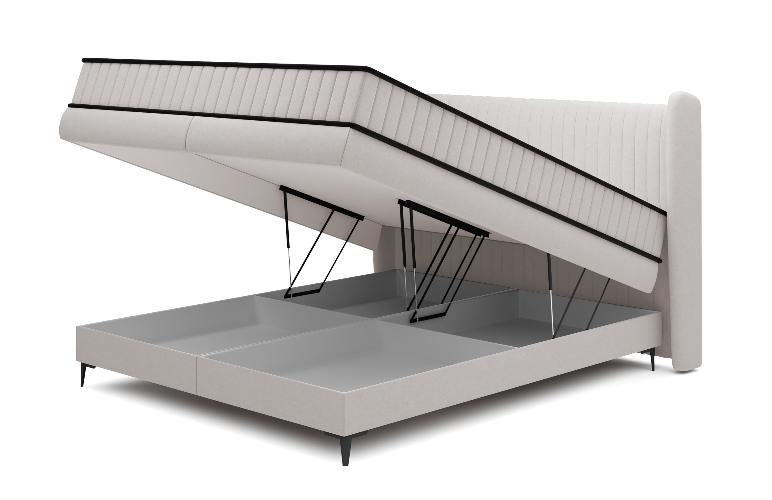selsey-daliano-kontinentalbett-160x200-cm-mit-stauraum-grauer-samt image 4