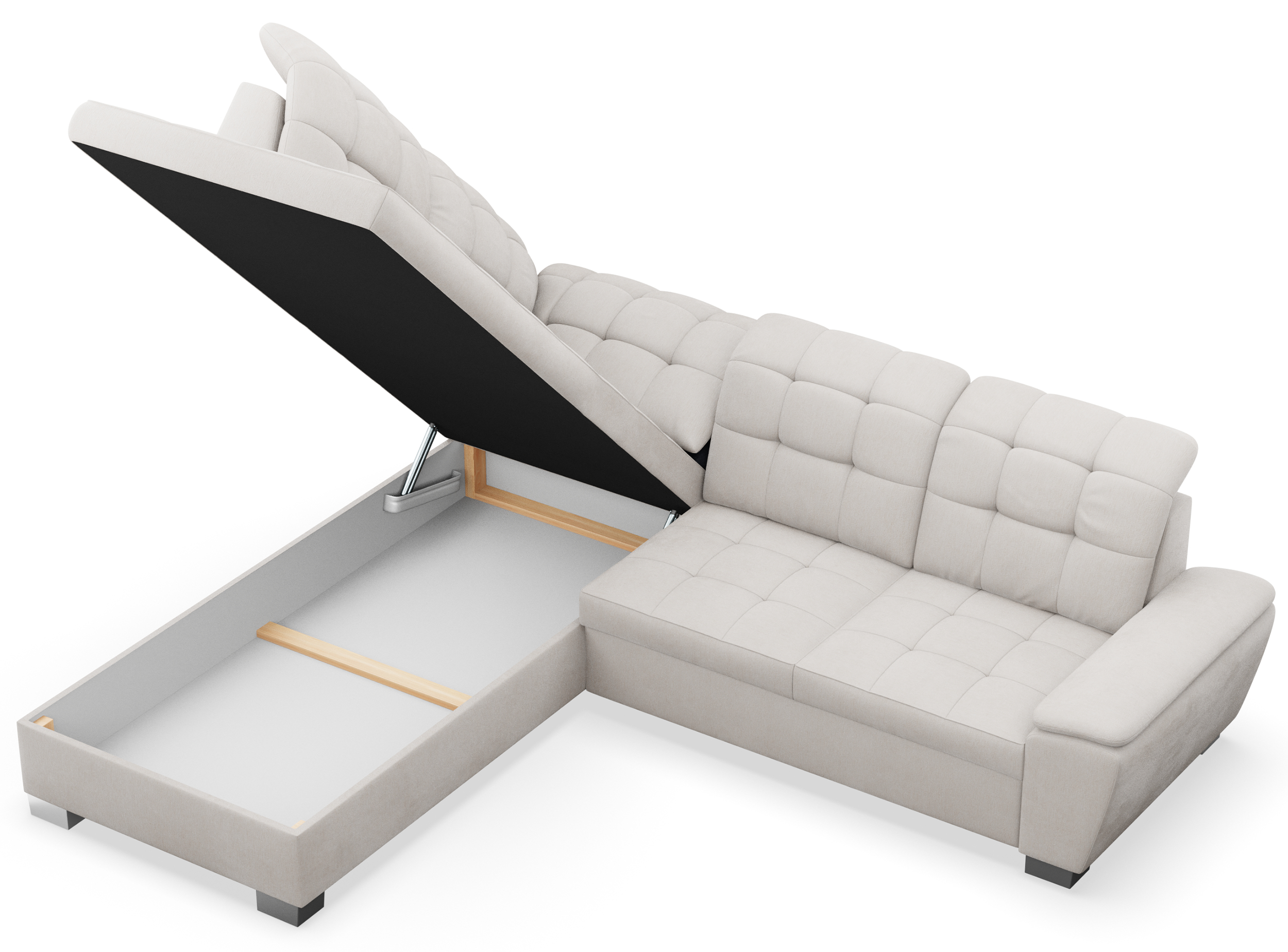 selsey-jamaal-ecksofa-mit-schlaffunktion-links-l-form-cremefarbenes-geflecht-mit image 6