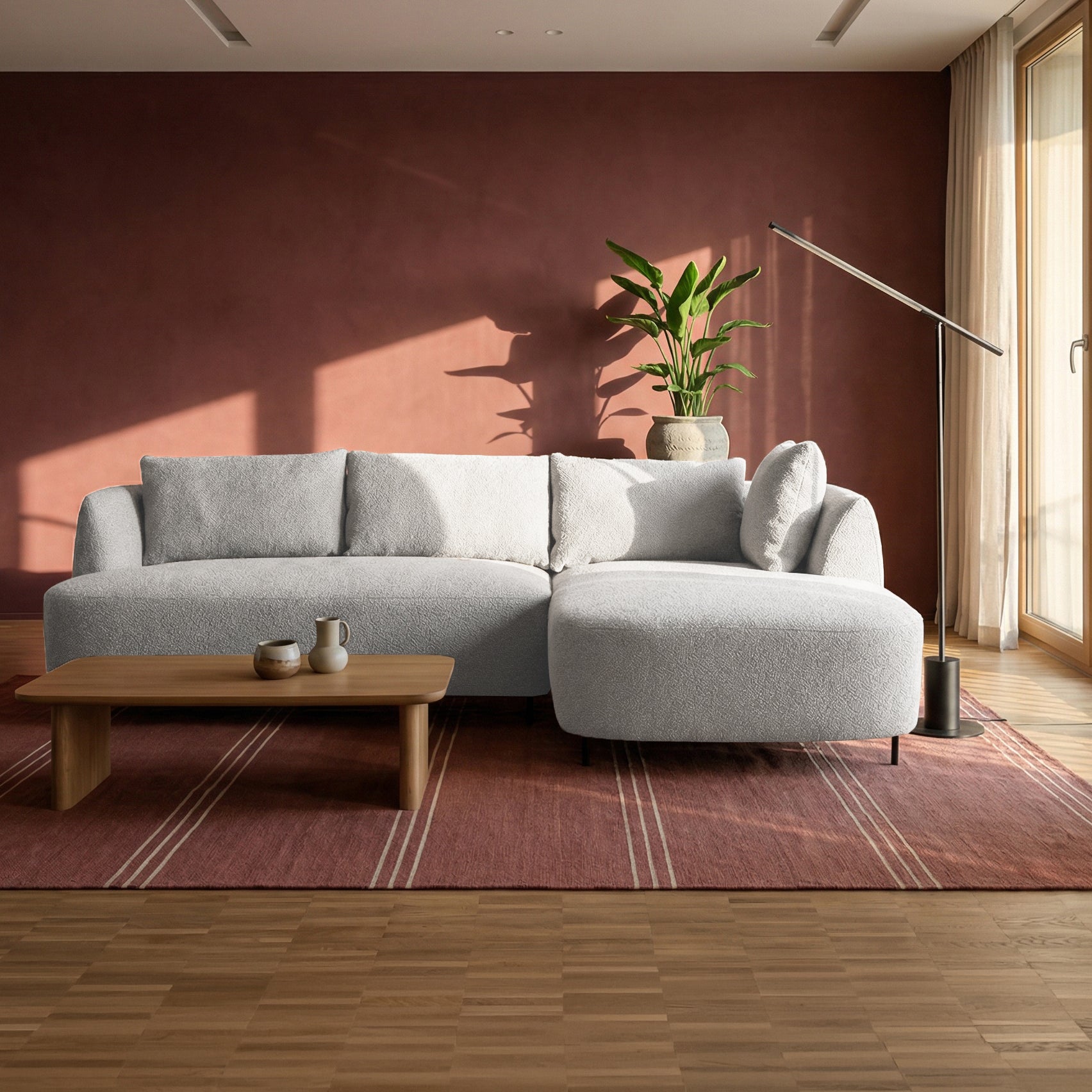 selsey-lanomi-modulares-ecksofa-l-f-rmig-rechts-hellgrauer-boucl image 2
