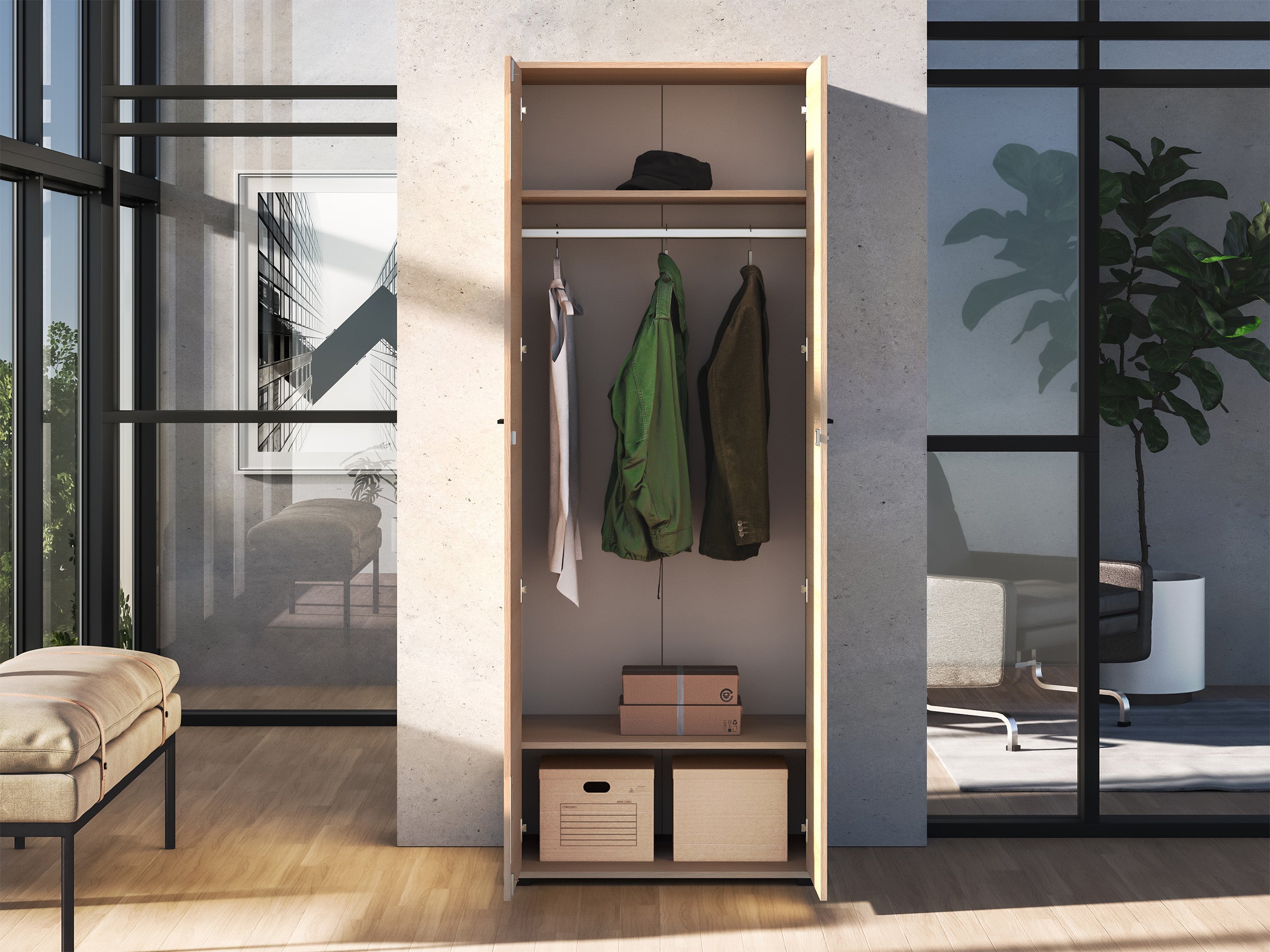 selsey-odelis-zweifl-geliger-kleiderschrank-mit-79-cm-kleiderstange-lindberg-eic image 4