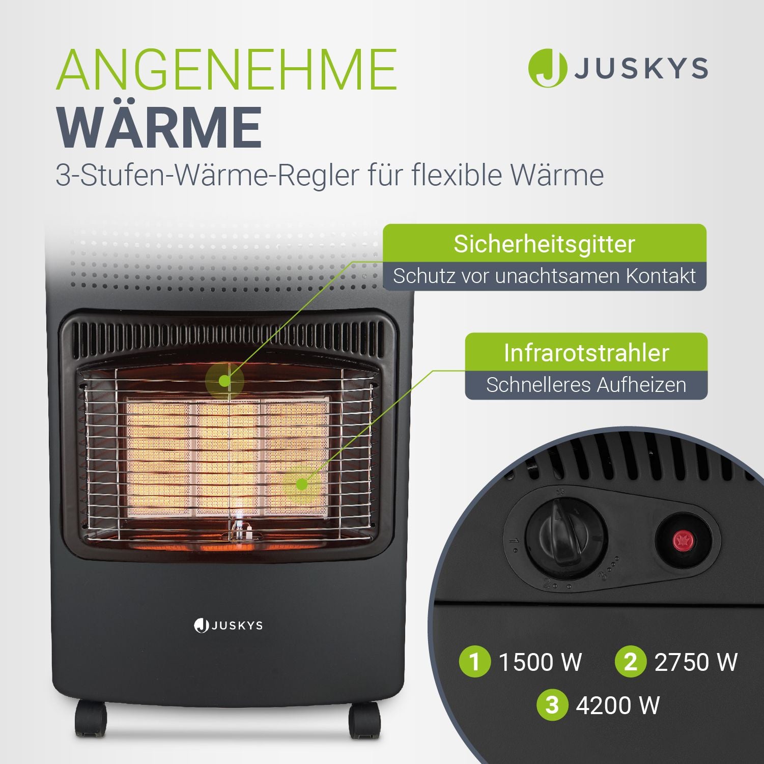 juskys-gasheizer-gs42us-schwarz-4-2-kw-mobile-keramik-gasheizung image 3