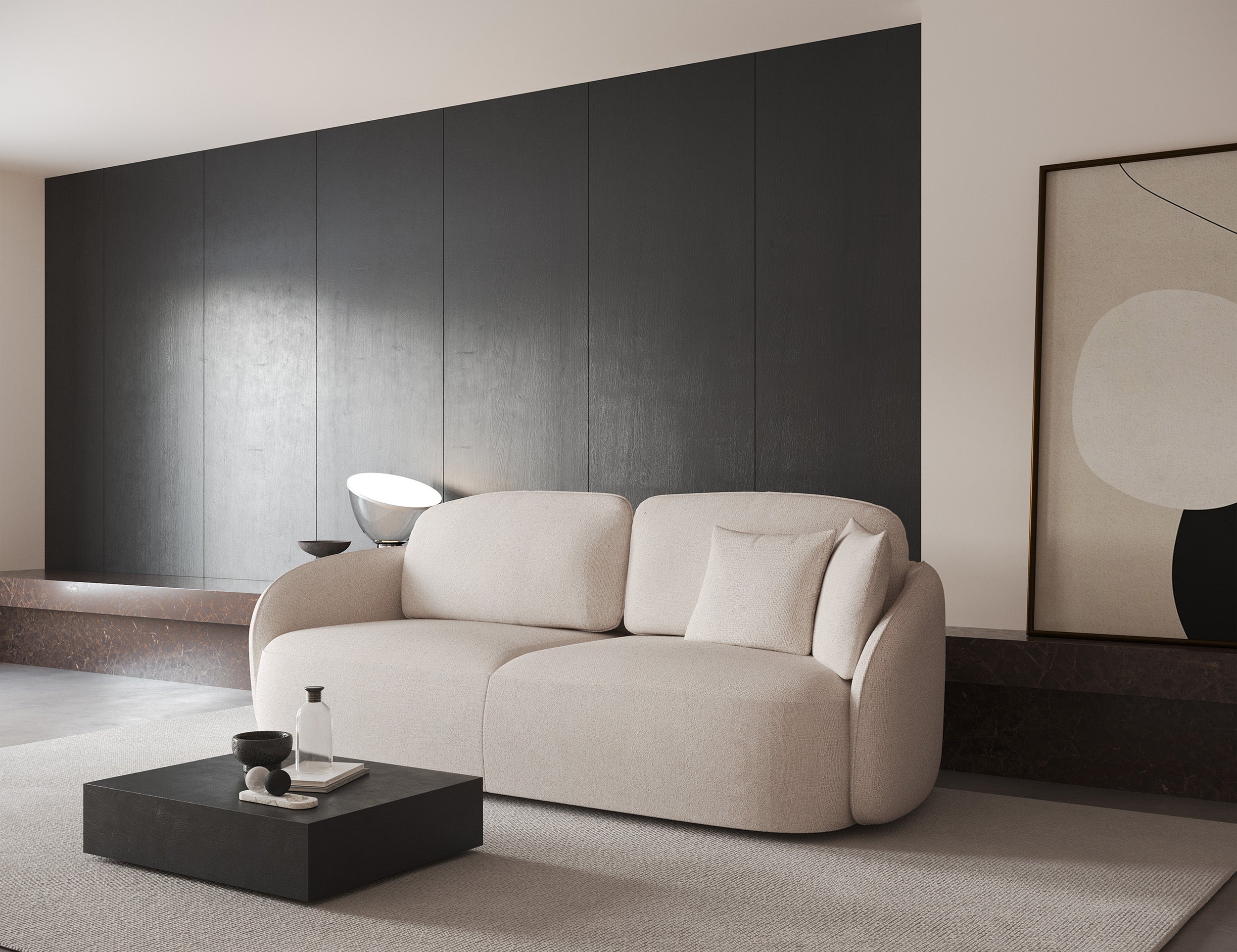 selsey-savoy-3-sitzer-schlafsofa-mit-bettkasten-cremefarbener-hydrophober-chenil image 3