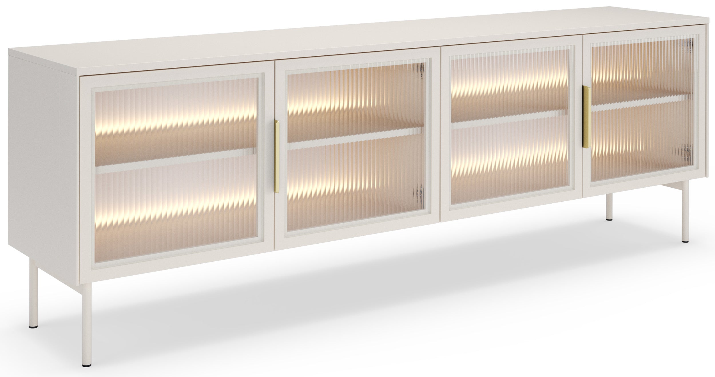 selsey-lumi-tv-schrank-181-cm-kaschmir-glast-ren-led-vierfl-gelig image 1