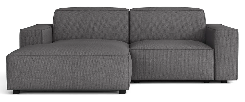 selsey-sellmo-modulares-ecksofa-l-f-rmig-klein-linksseitig-dunkelgrauer-chenille image 1