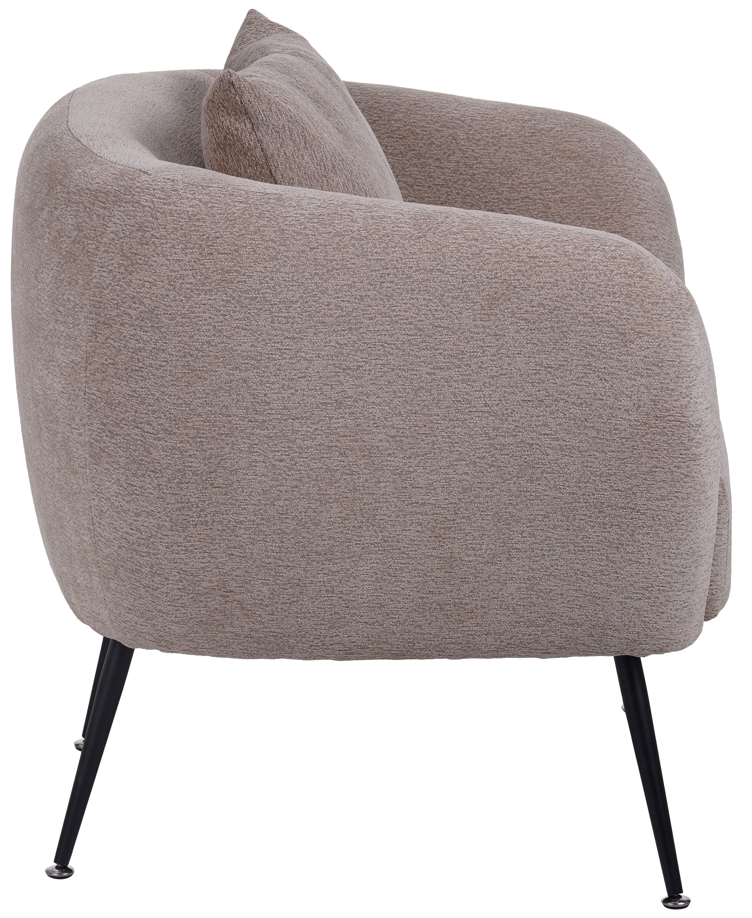 selsey-inglede-relaxsessel-dunkelbeige-chenille-auf-schwarzen-beinen image 3
