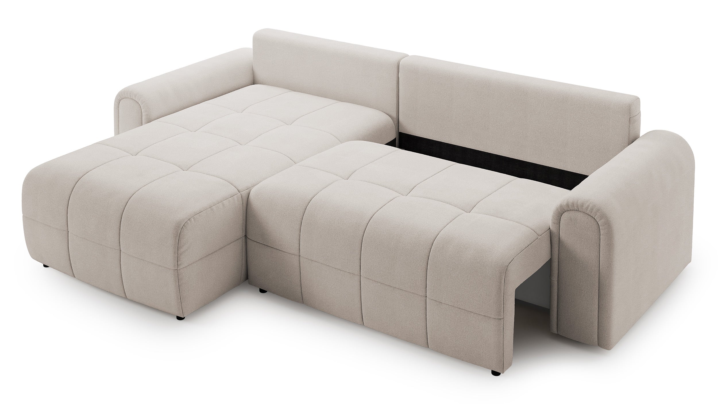 selsey-simolla-ecksofa-l-form-links-mit-schlaffunktion-und-stauraum-cremefarbene image 4