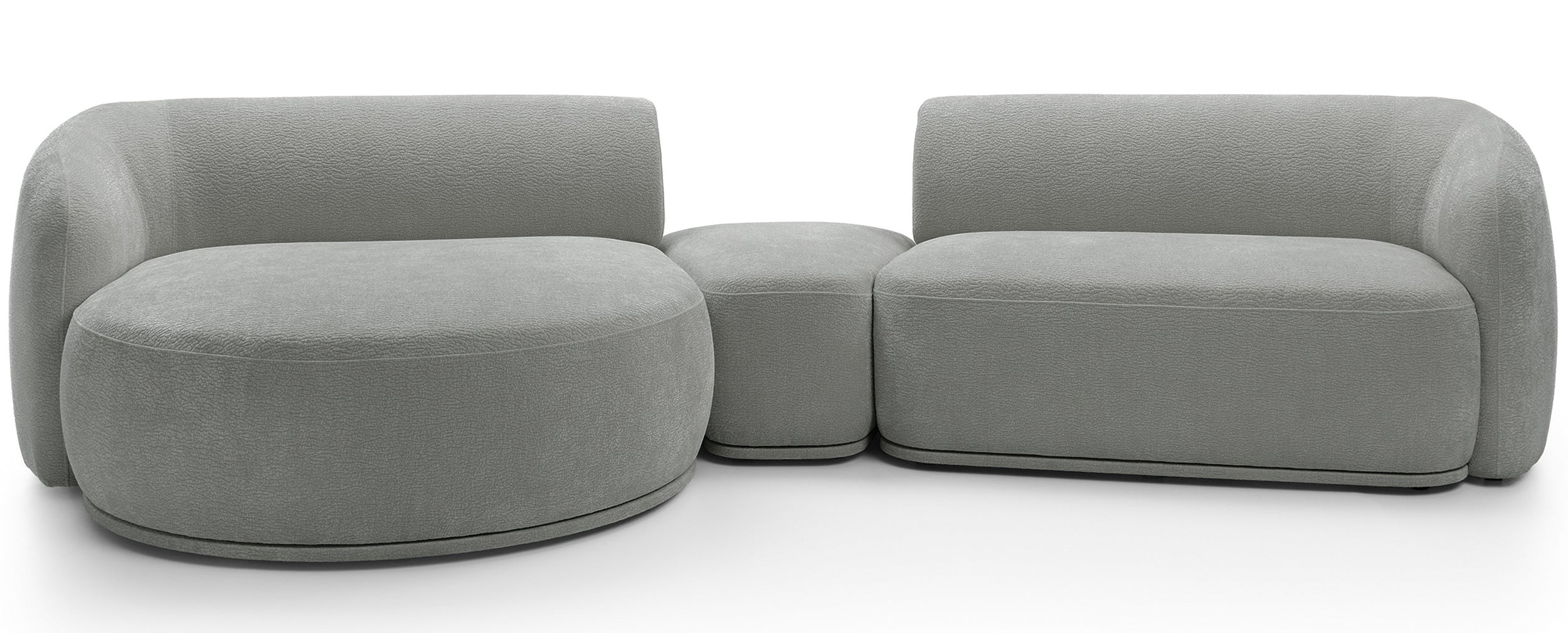 selsey-bommo-modulares-ecksofa-l-form-links-mit-pouf-grauer-chenille-stoff image 1