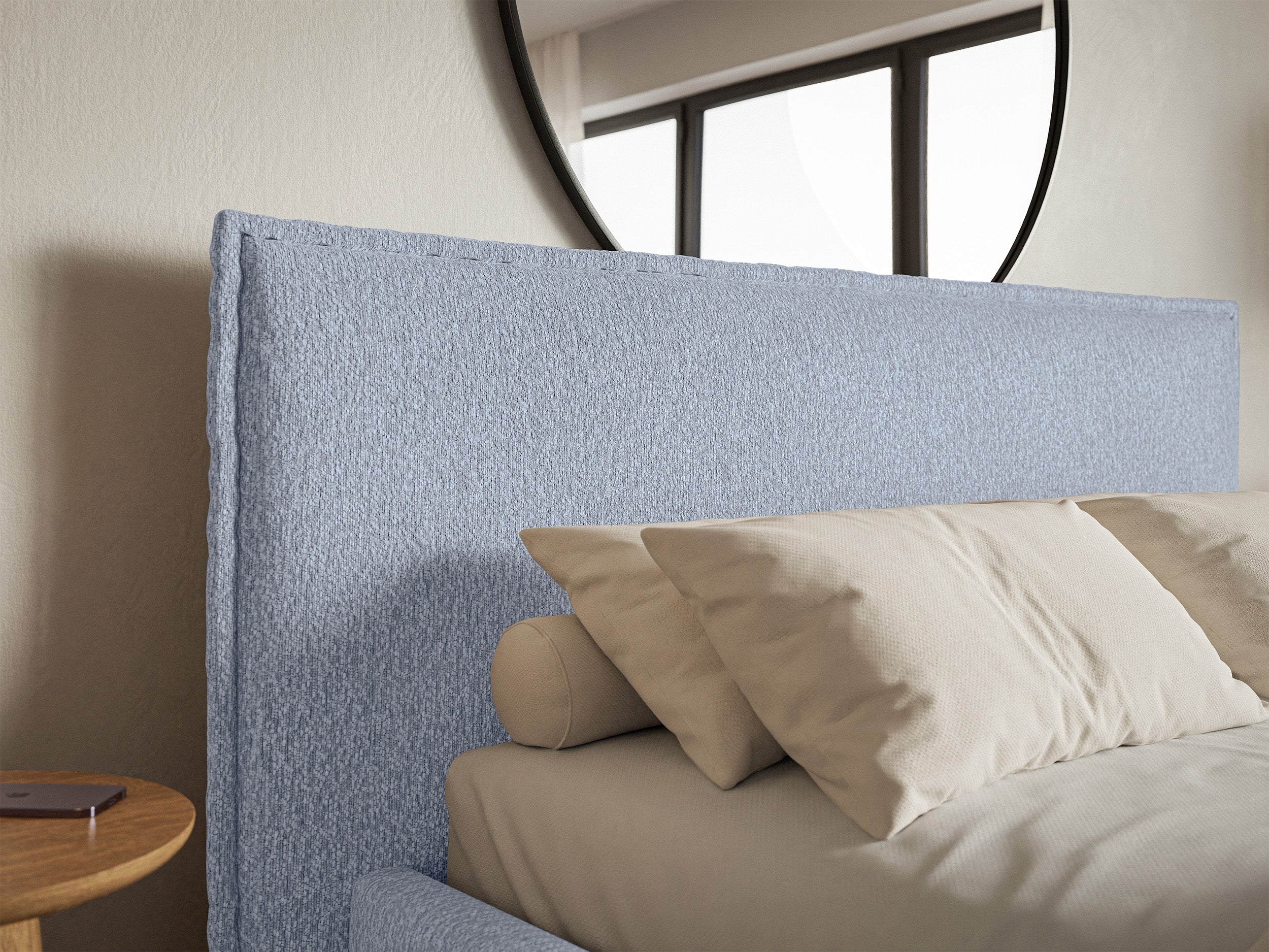 selsey-softie-polsterbett-160x200-cm-mit-stauraum-hellblau-chenille-metallrahmen image 4