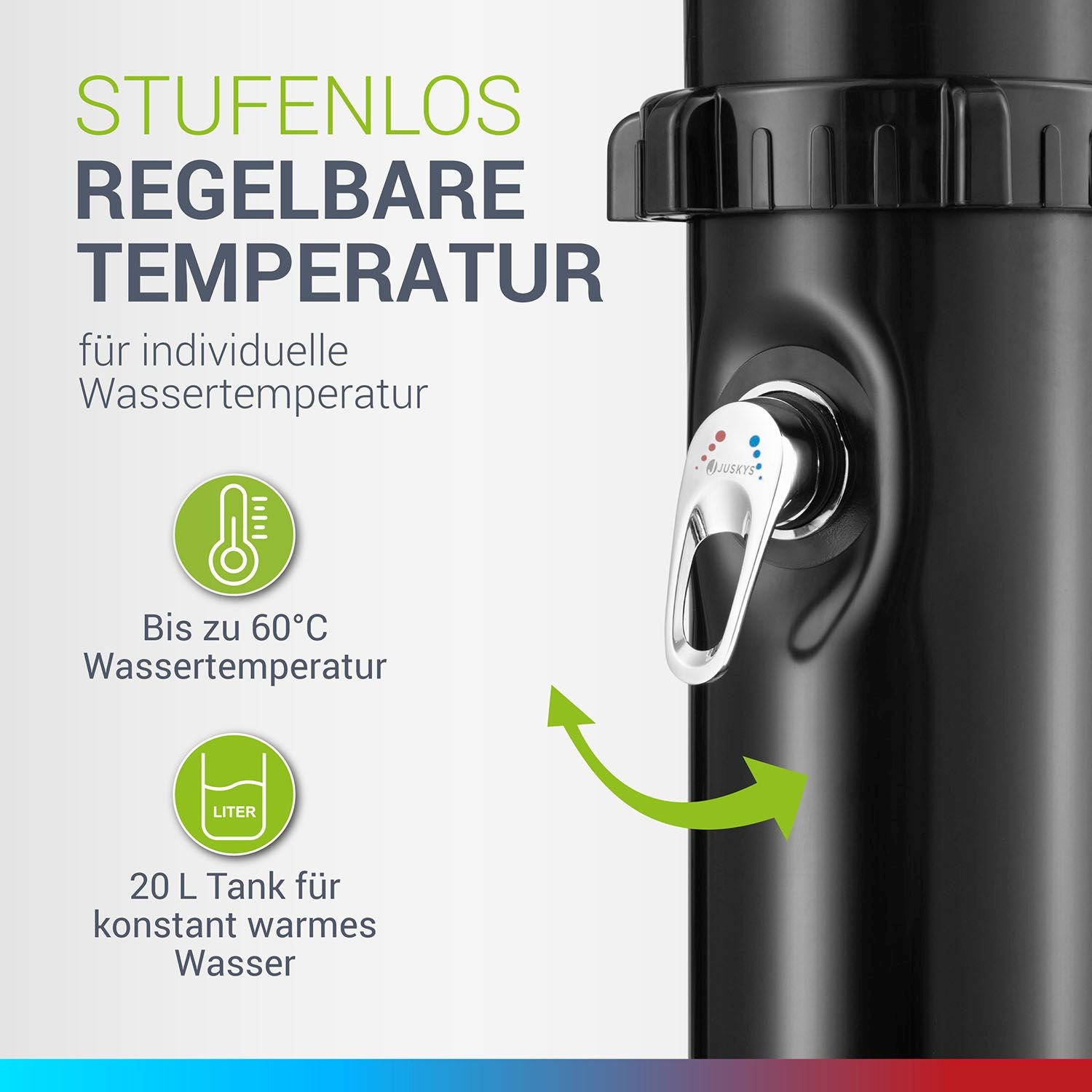 juskys-solardusche-victoria-20-liter-schwarz-mit-regendusche image 4