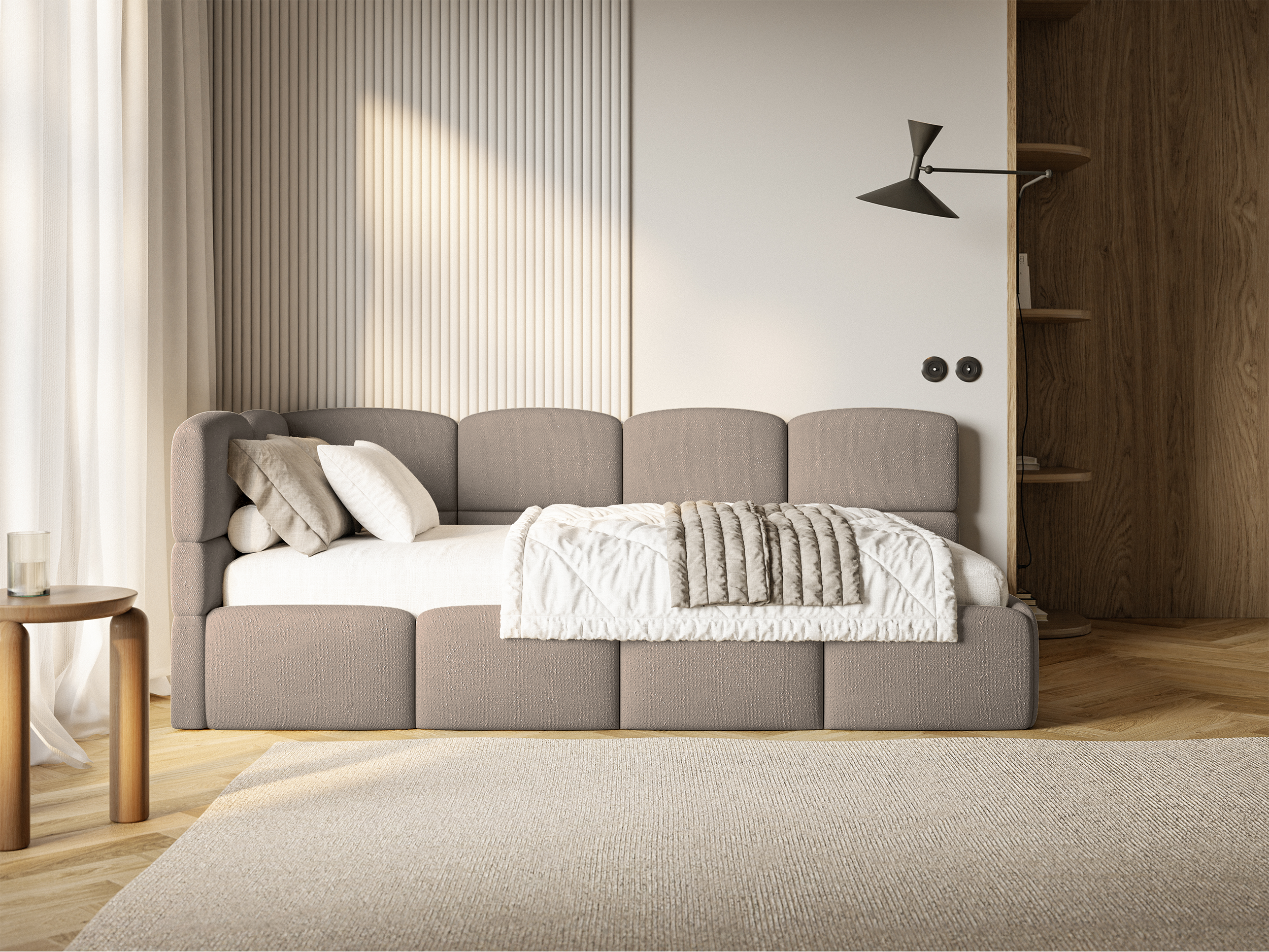 selsey-cloudy-jugendbett-90x200-links-creme-chenille-bettkasten-matratze-rausfal image 4