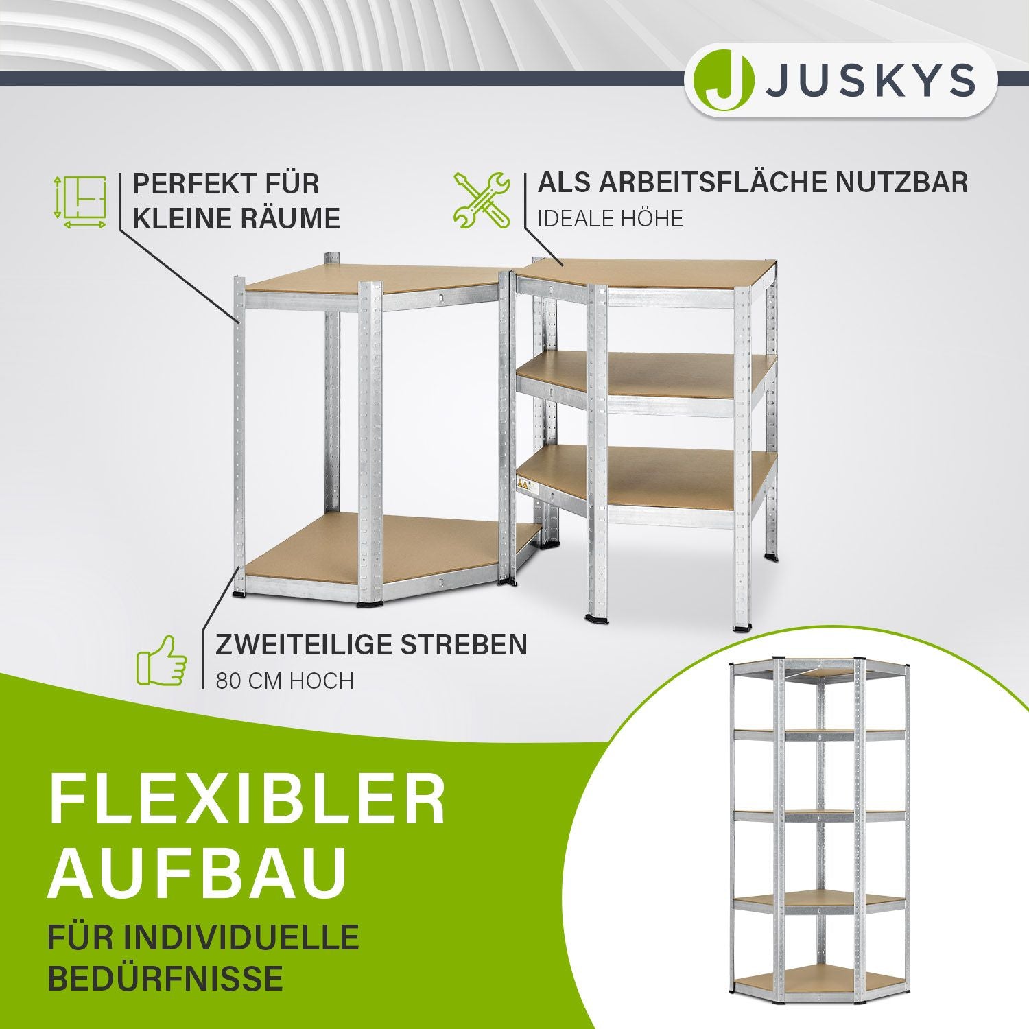 juskys-eckregal-corner-basic-180-x-70-x-40-cm-silber image 8