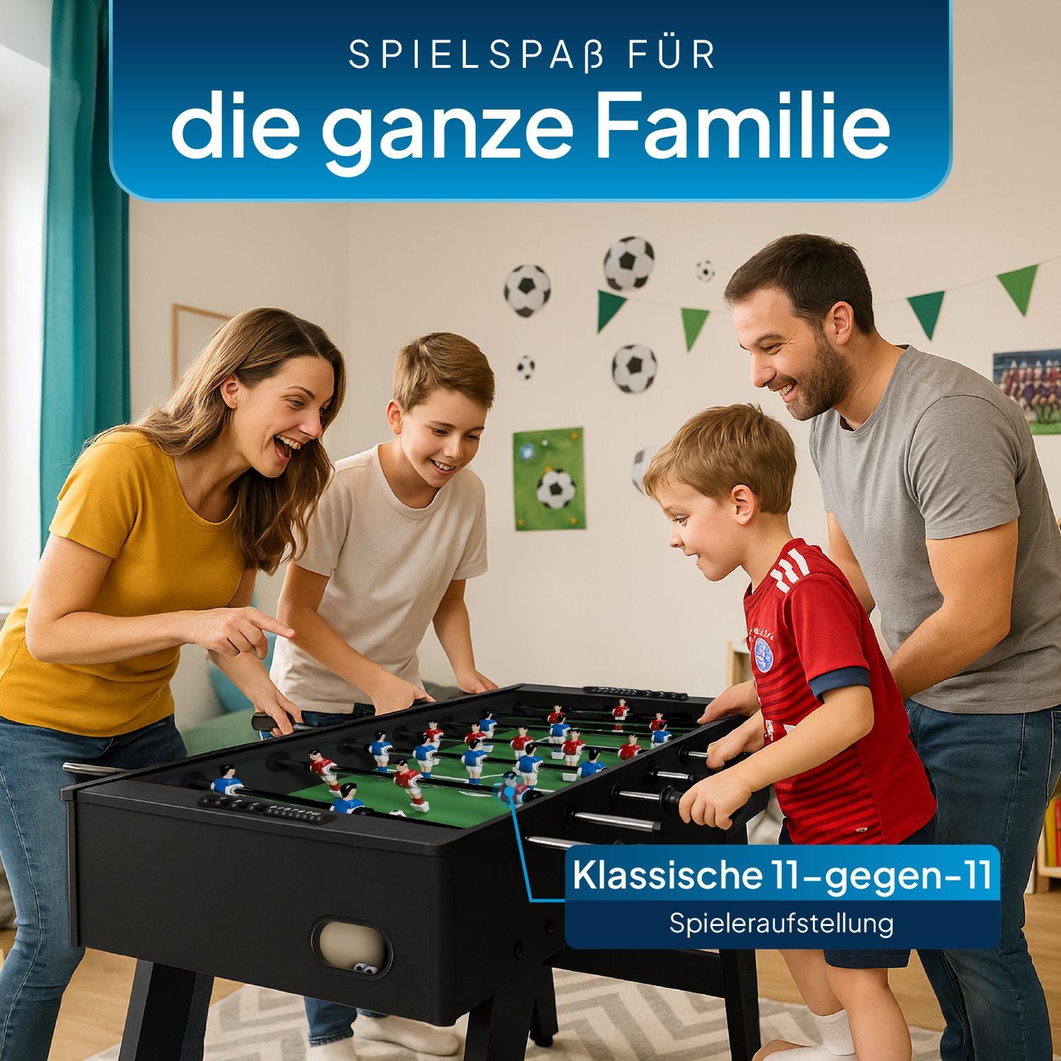 juskys-kickertisch-prokick-schwarz-tischkicker-f-r-kinder-und-erwachsene image 2