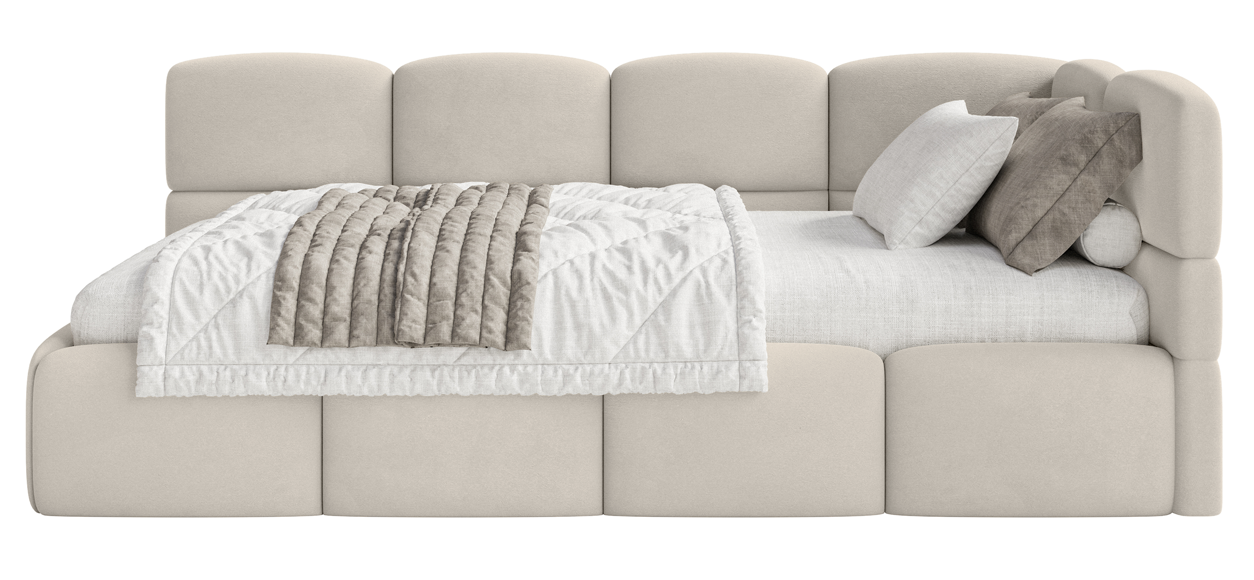 selsey-cloudy-jugendbett-120x200-cm-rechtsseitig-mit-stauraum-hellbeiger-velours image 5