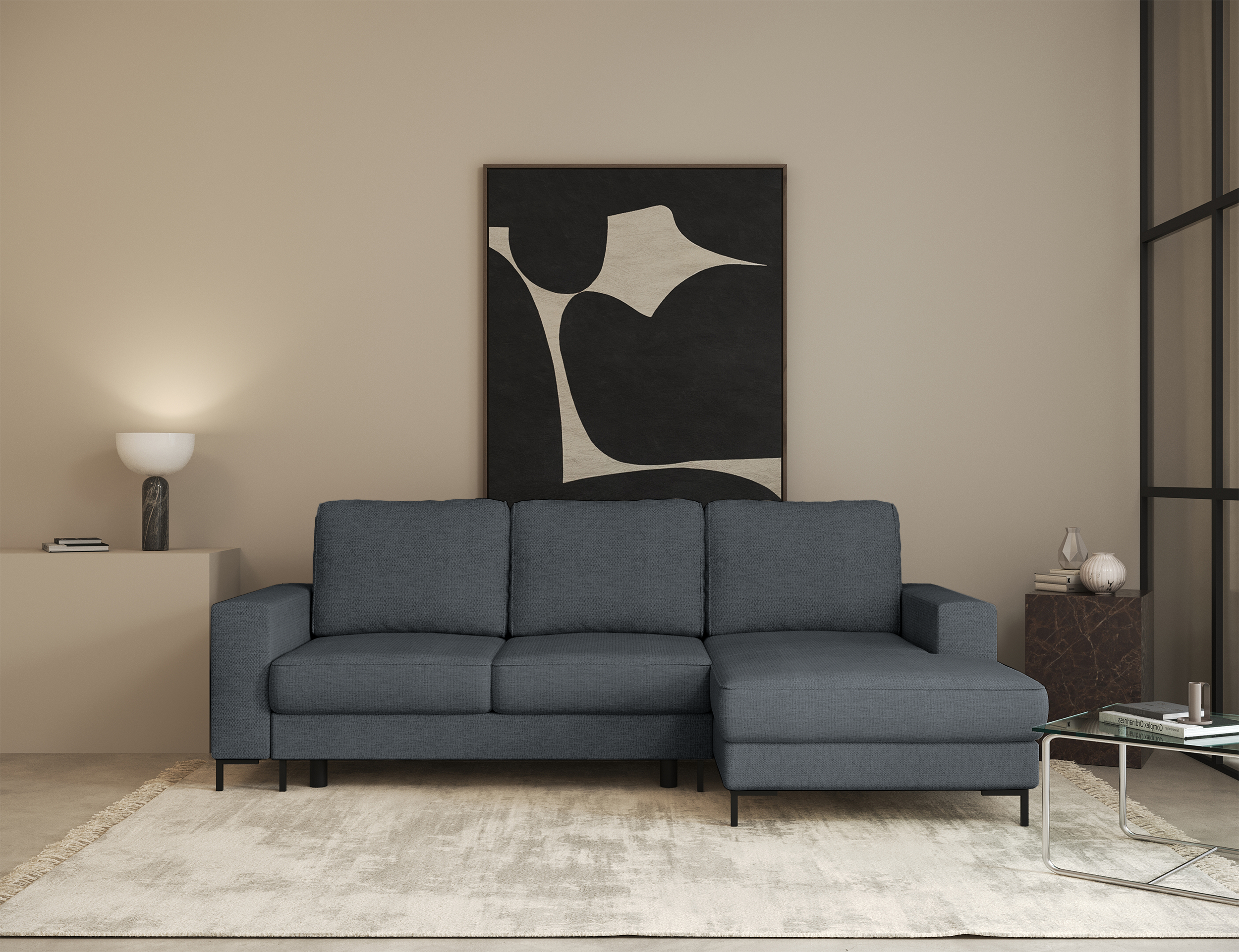 selsey-mokpeo-ecksofa-mit-schlaffunktion-rechts-chenille-dunkelgrau image 3