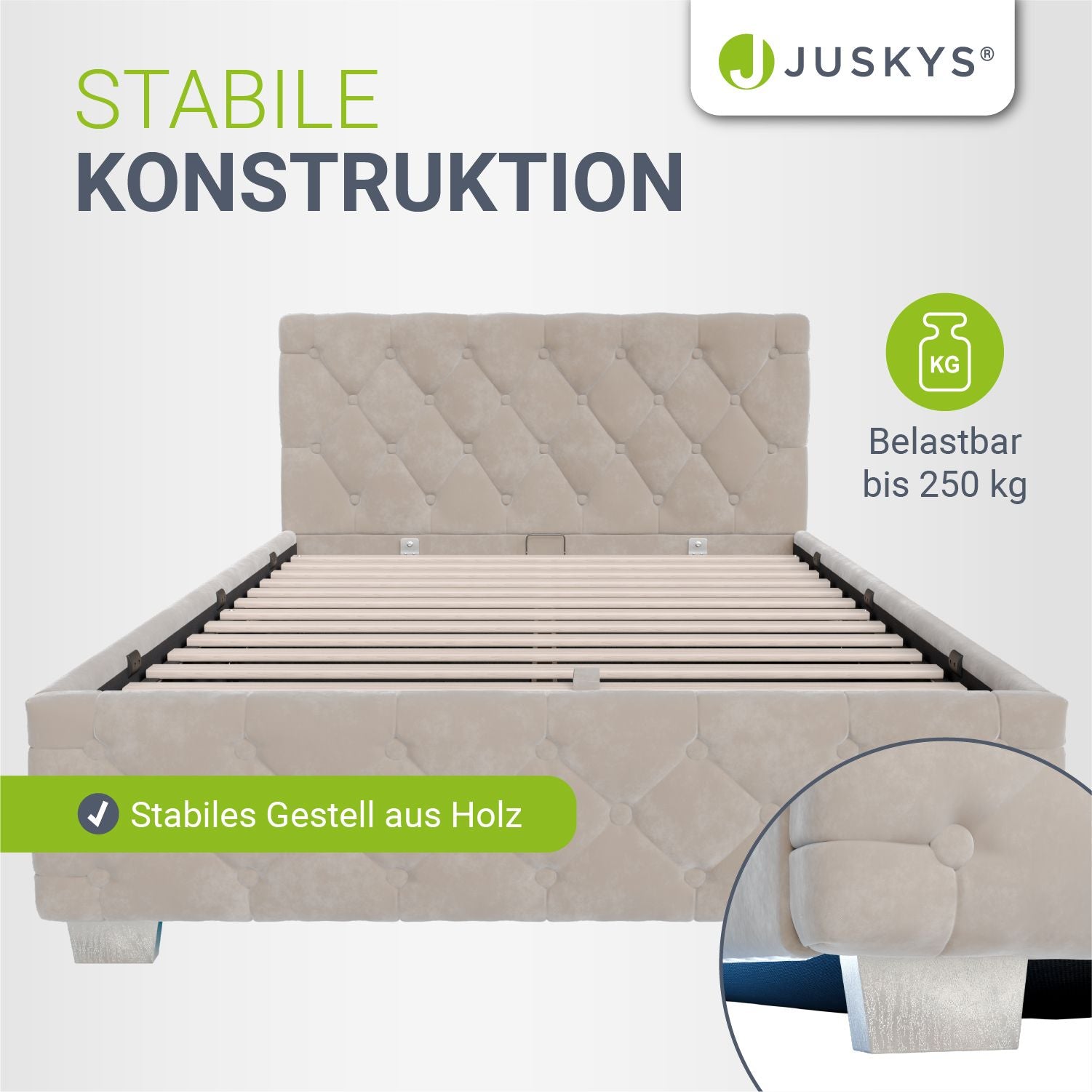 juskys-polsterbett-nizza-120x200-cm-samt-bett-mit-chesterfield-kopfteil-und-led- image 8