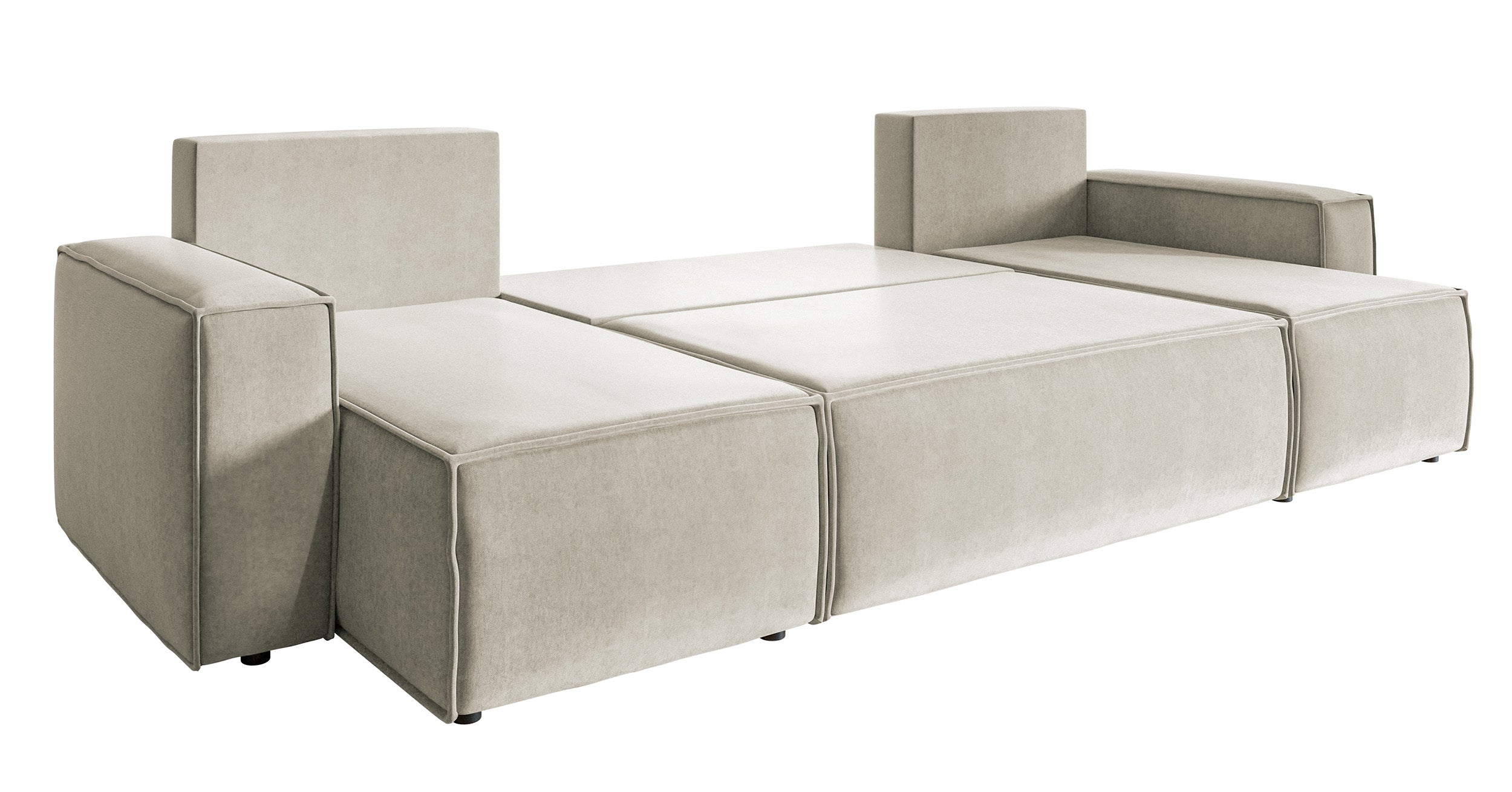 selsey-copertino-u-ecksofa-mit-schlaffunktion-und-stauraum-hellbeige-samtvelours image 4