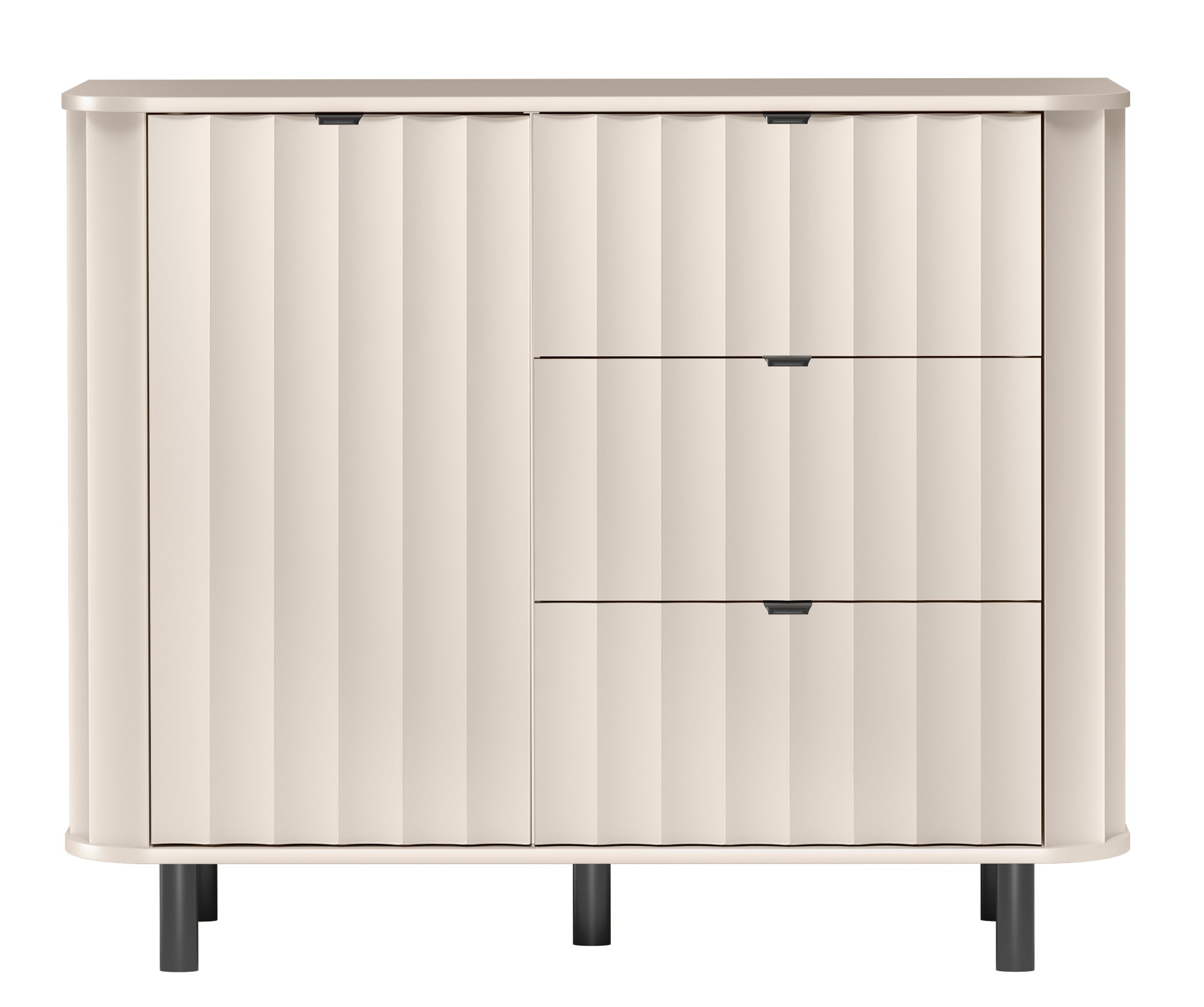 selsey-novado-kommode-mit-1-t-r-und-3-schubladen-111-cm-kaschmir image 3