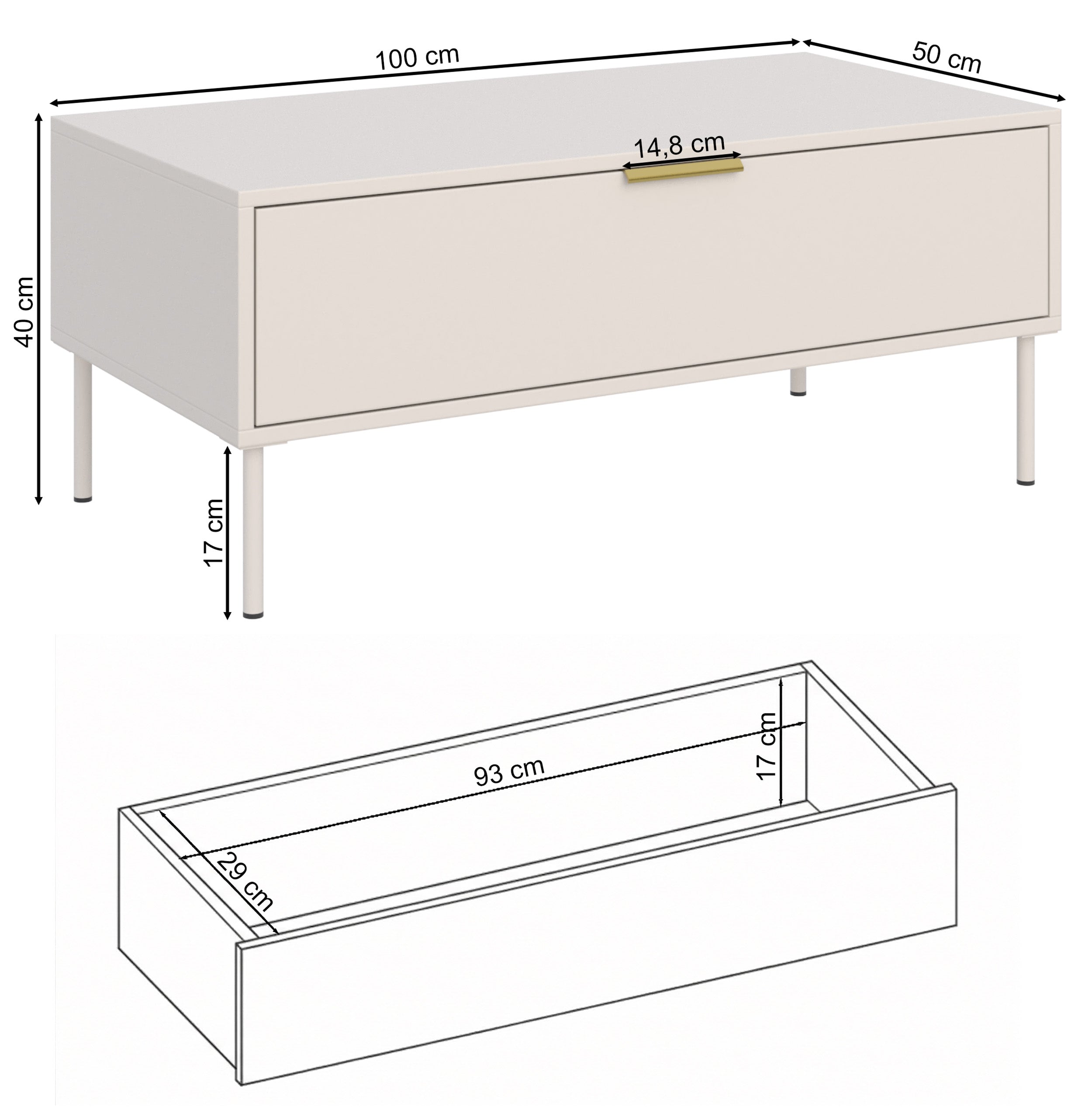 selsey-vena-couchtisch-100x50-cm-mit-schublade-wei image 6