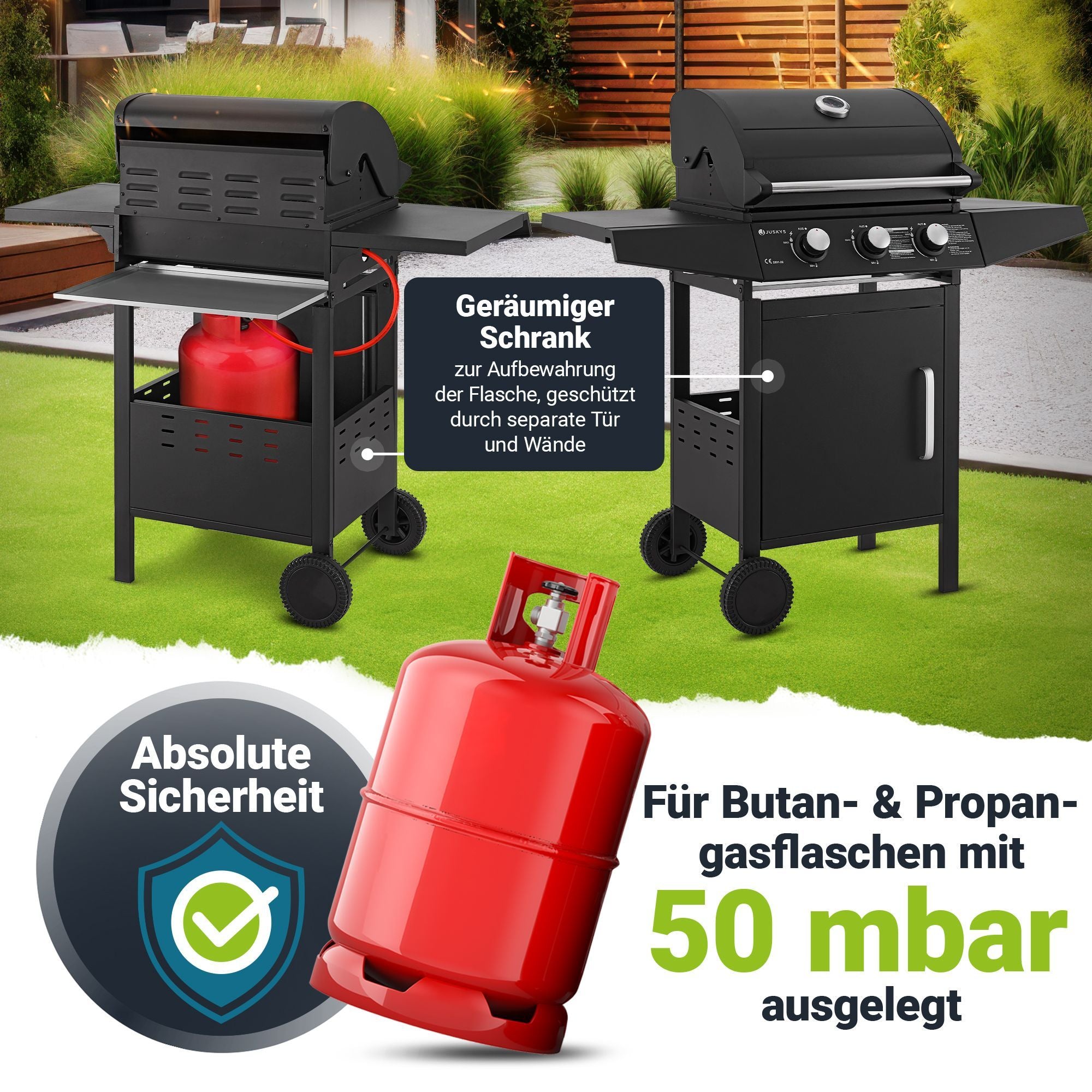 juskys-bbq-gasgrill-louisiana-3-brenner-grillwagen-mit-plane image 5