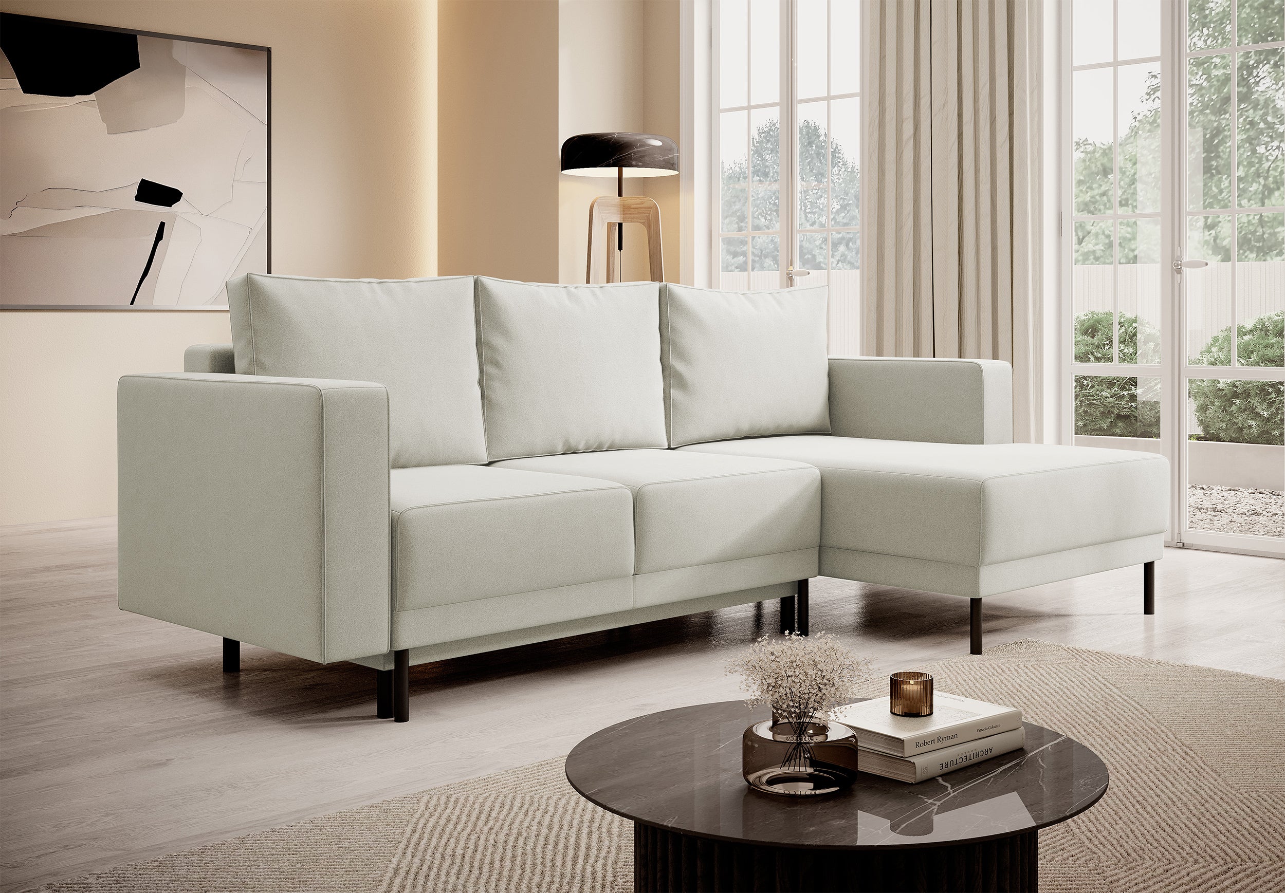 selsey-rodario-mini-ecksofa-l-form-rechts-mit-schlaffunktion-und-stauraum-hellbe image 3