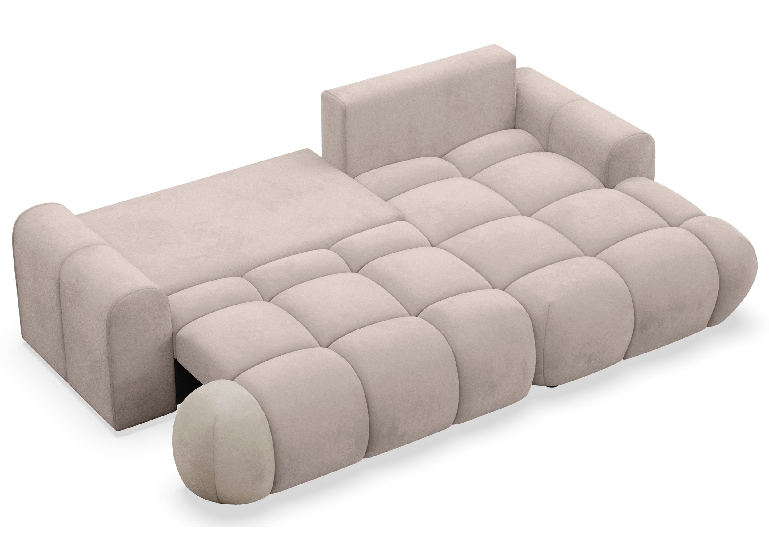selsey-ombo-mini-ecksofa-rechts-l-f-rmig-mit-schlaffunktion-und-stauraum-hellbei image 3
