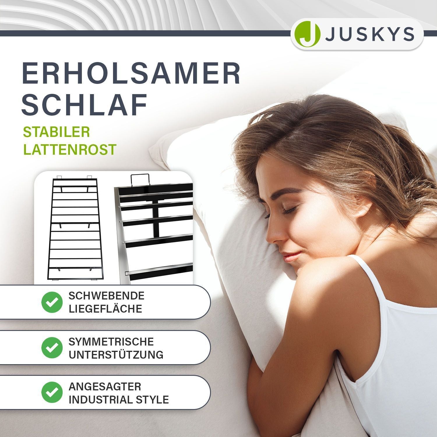juskys-metall-schwebebett-palamos-90x200-cm-schwarz-mit-led-und-lattenrost image 4